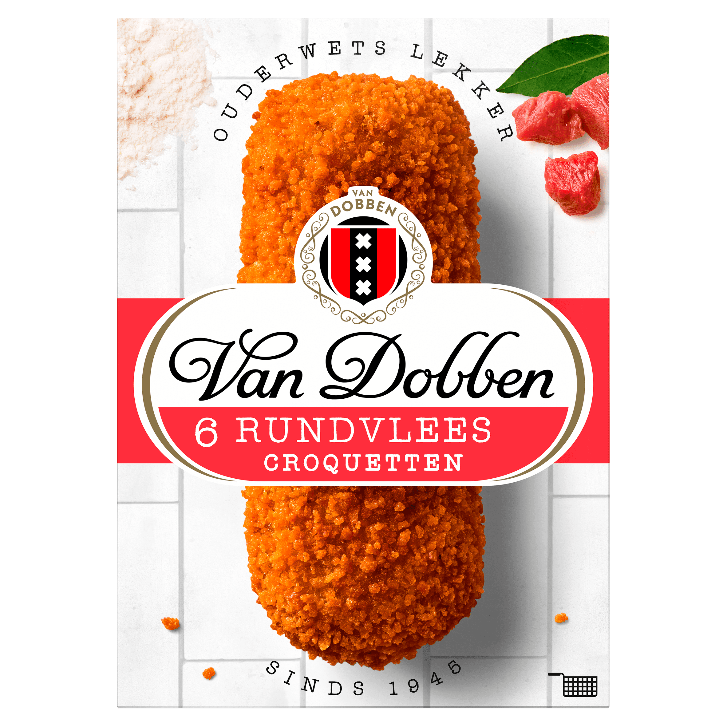 Van Dobben Rundvleescroquetten 6 stuks