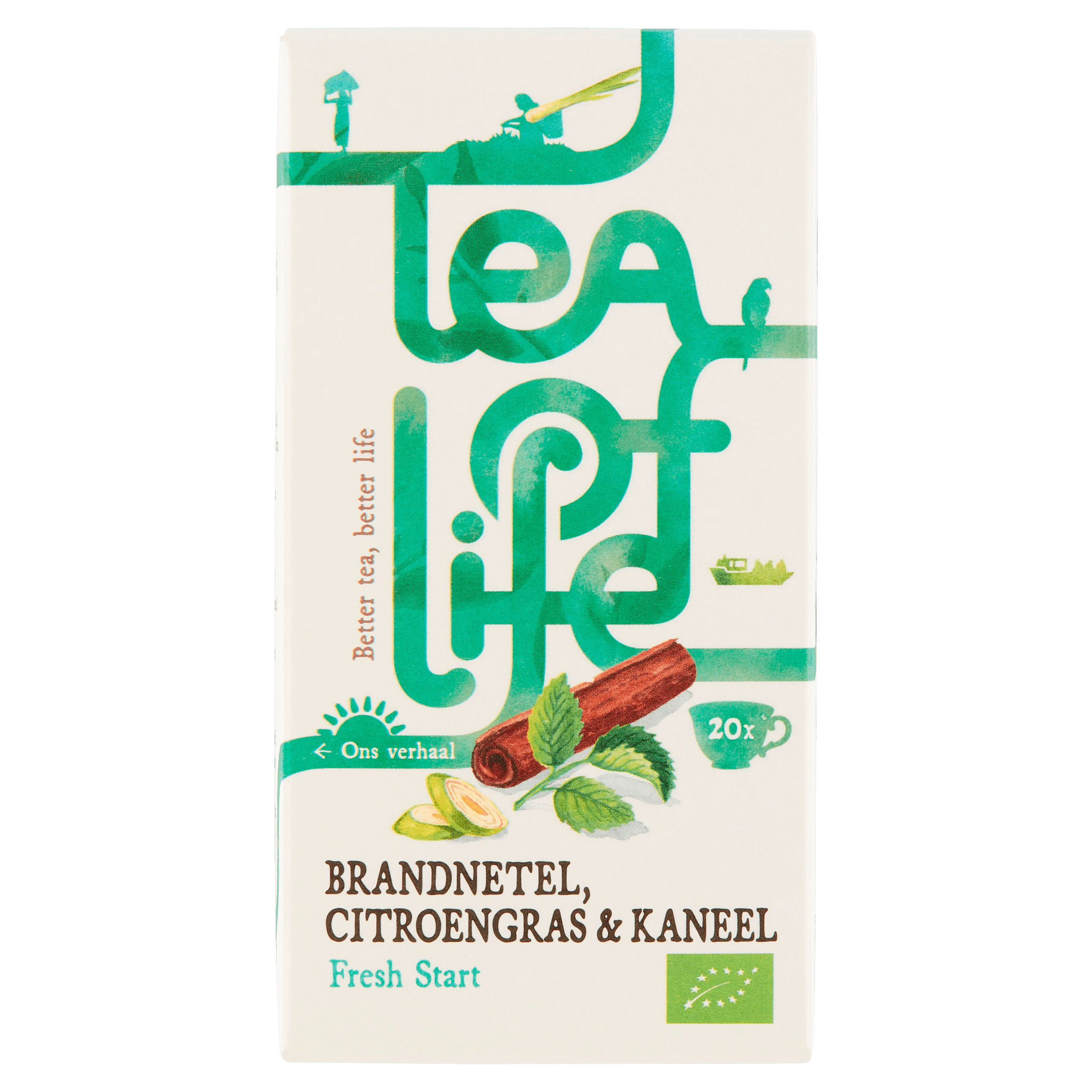 Tea of Life Fresh Start brandnetel citroengras