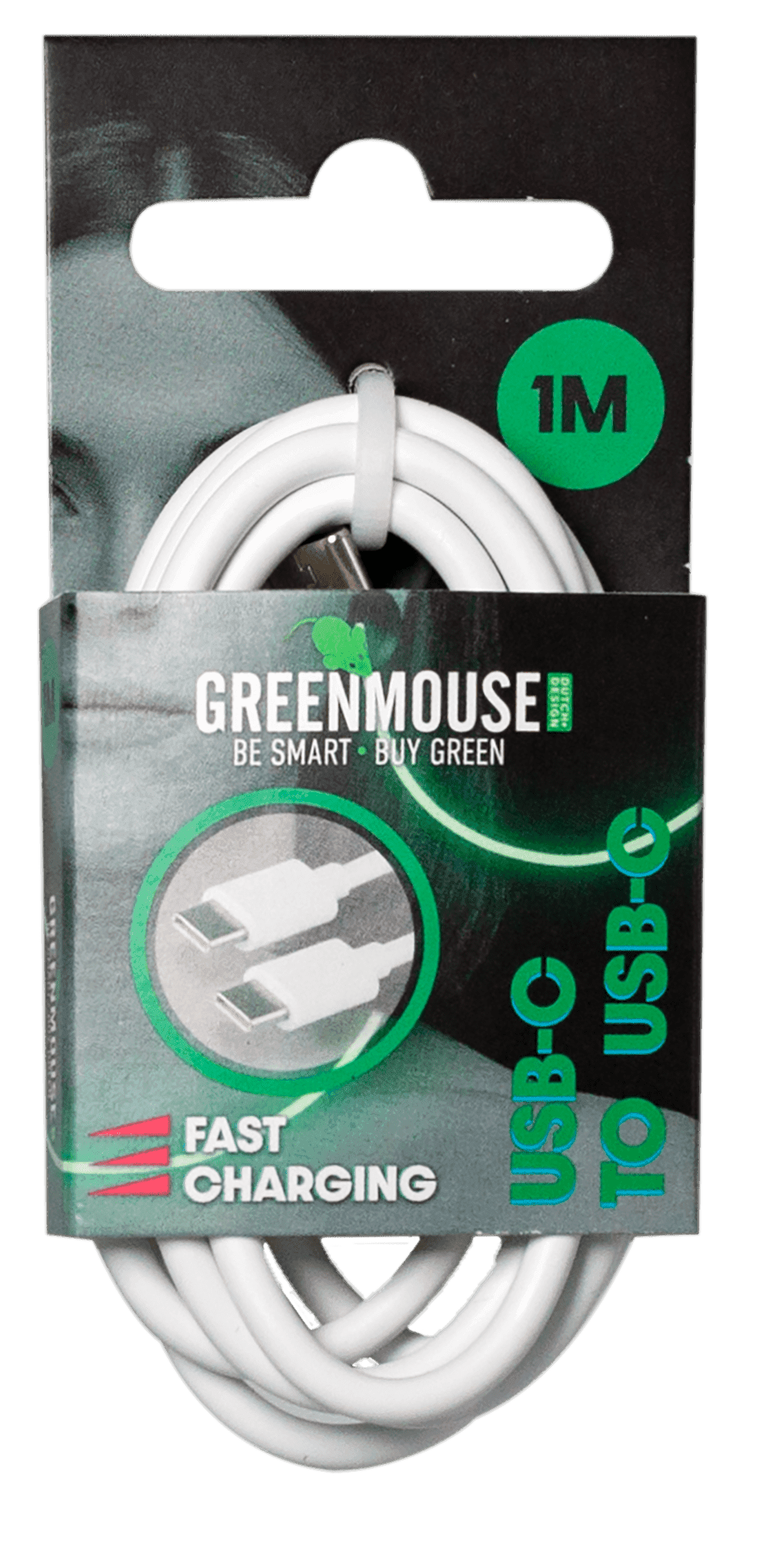 GreenMouse USB-C to USB-C data cable - 1m