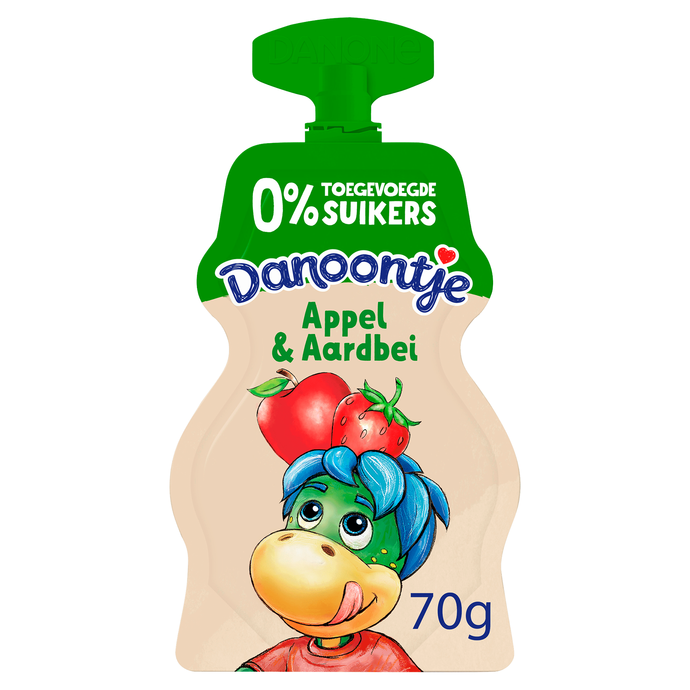 Danoontje Yoghurt Tussendoortje Appel Aardbei