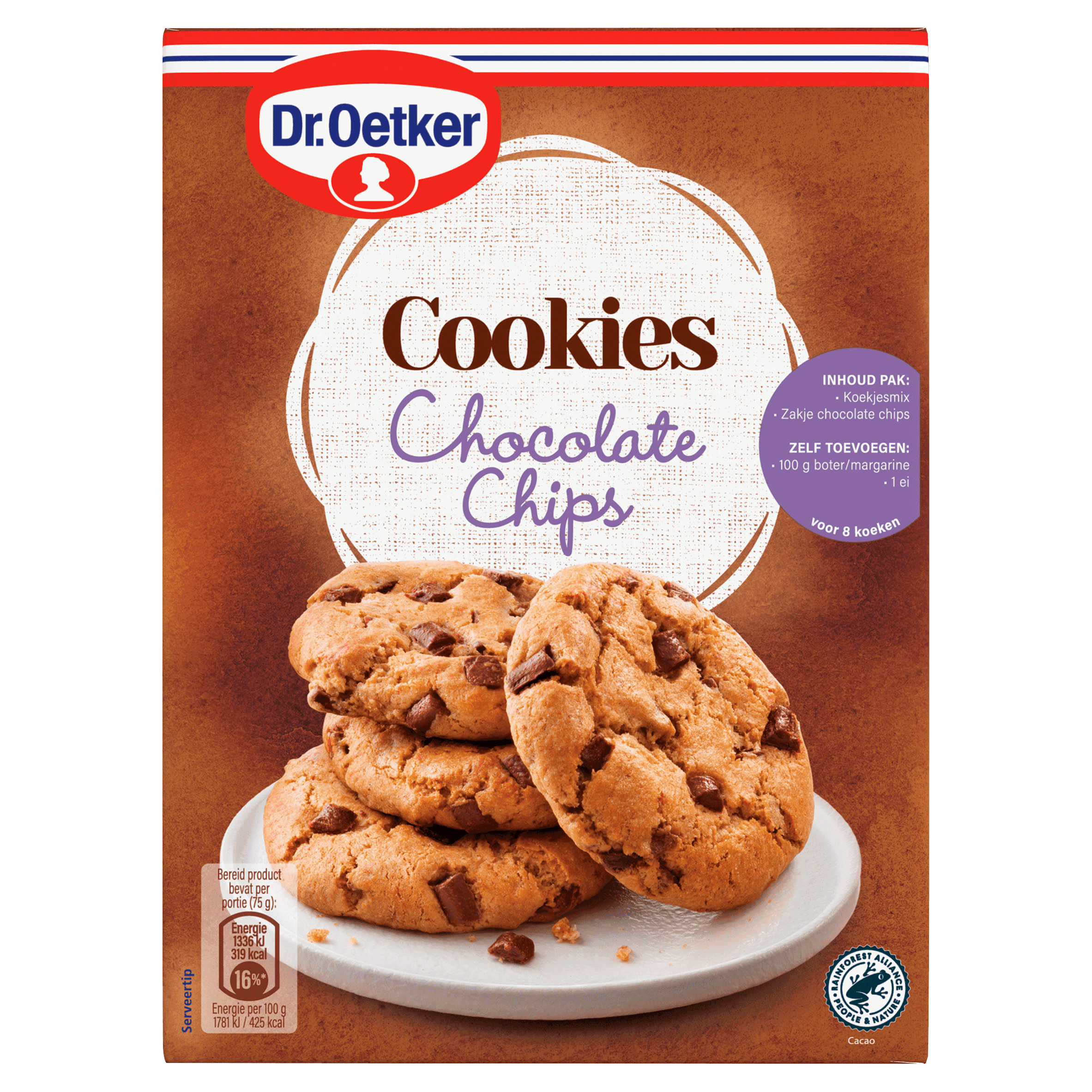 Dr. Oetker Chocolate chip cookies bakmix