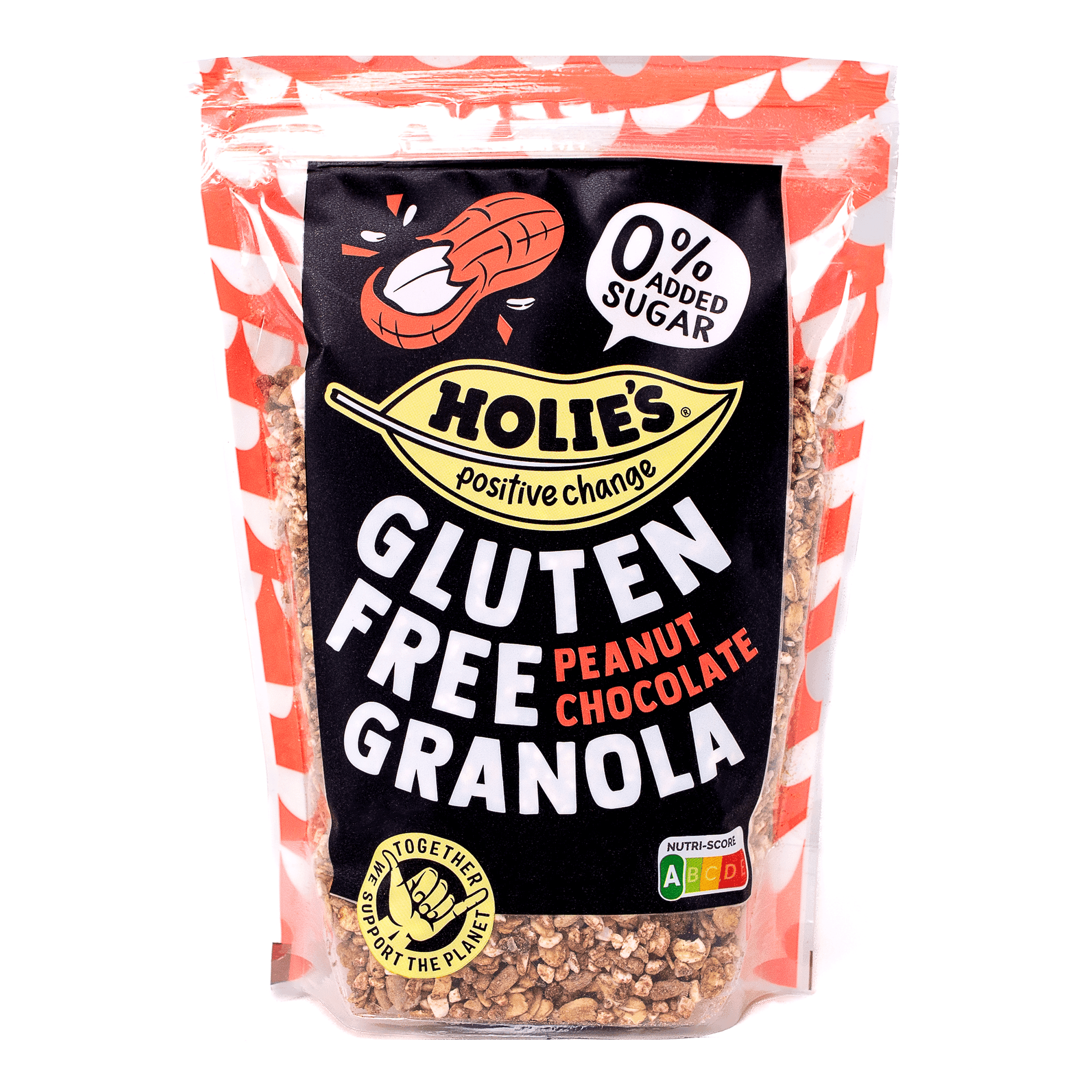 Holie's Glutenvrije Granola Peanut Chocolate