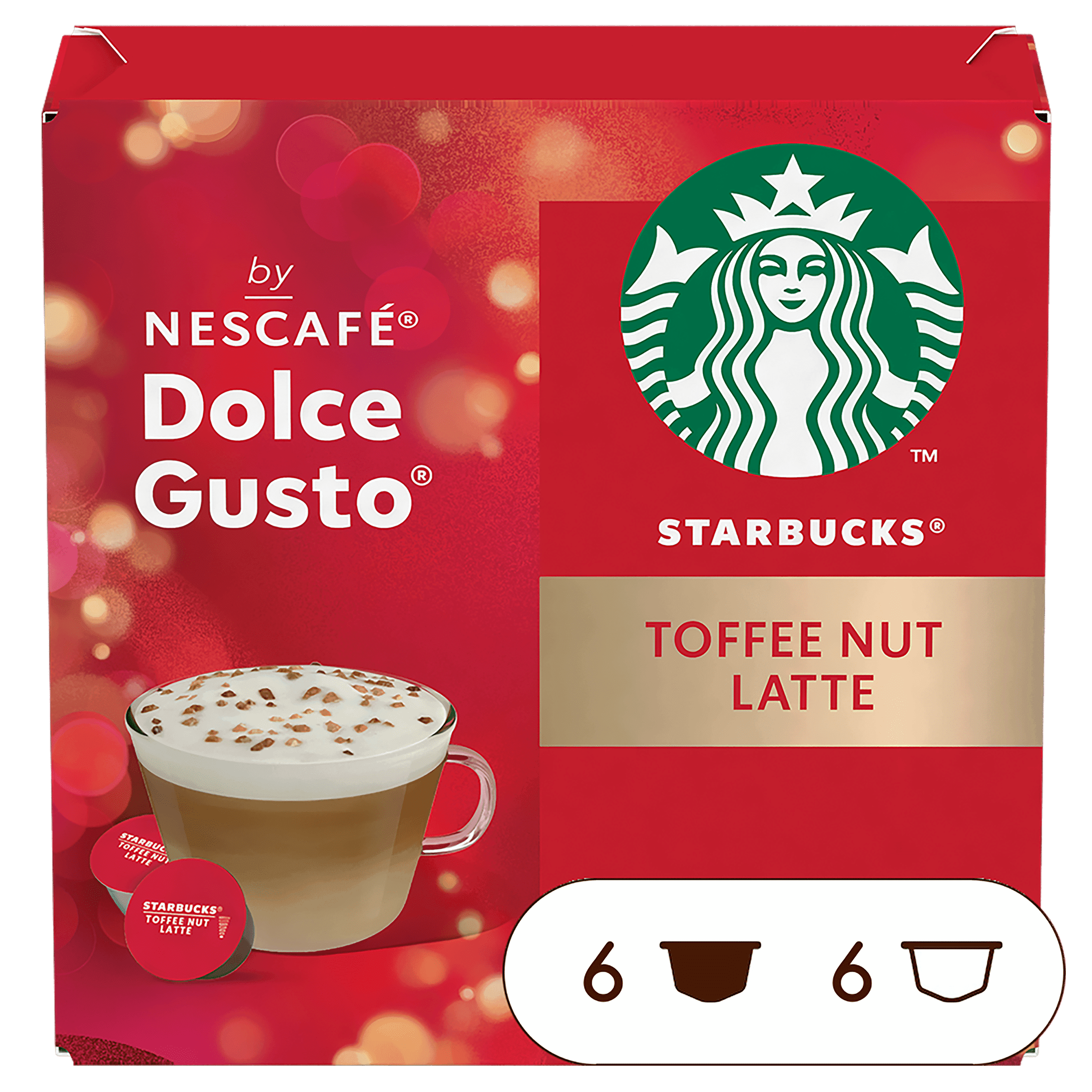 Starbucks Nescafé Dolce Gusto toffee nut latte