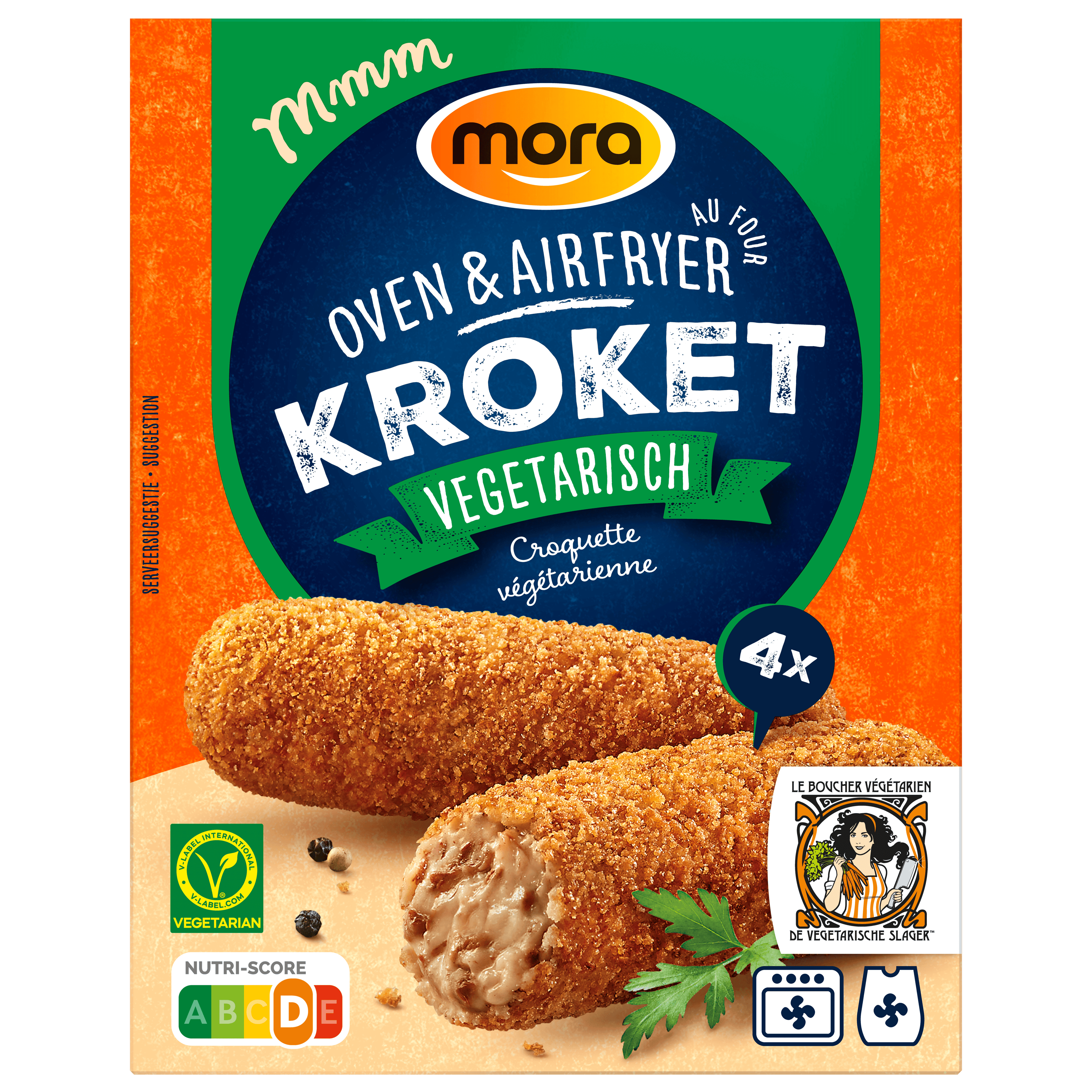 Mora Kroketten Vegetarische Draadjesvleesch