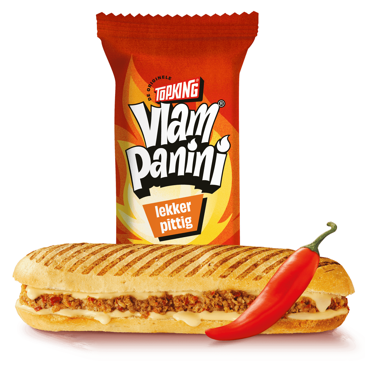 Topking Vlam-Panini 1 stuk