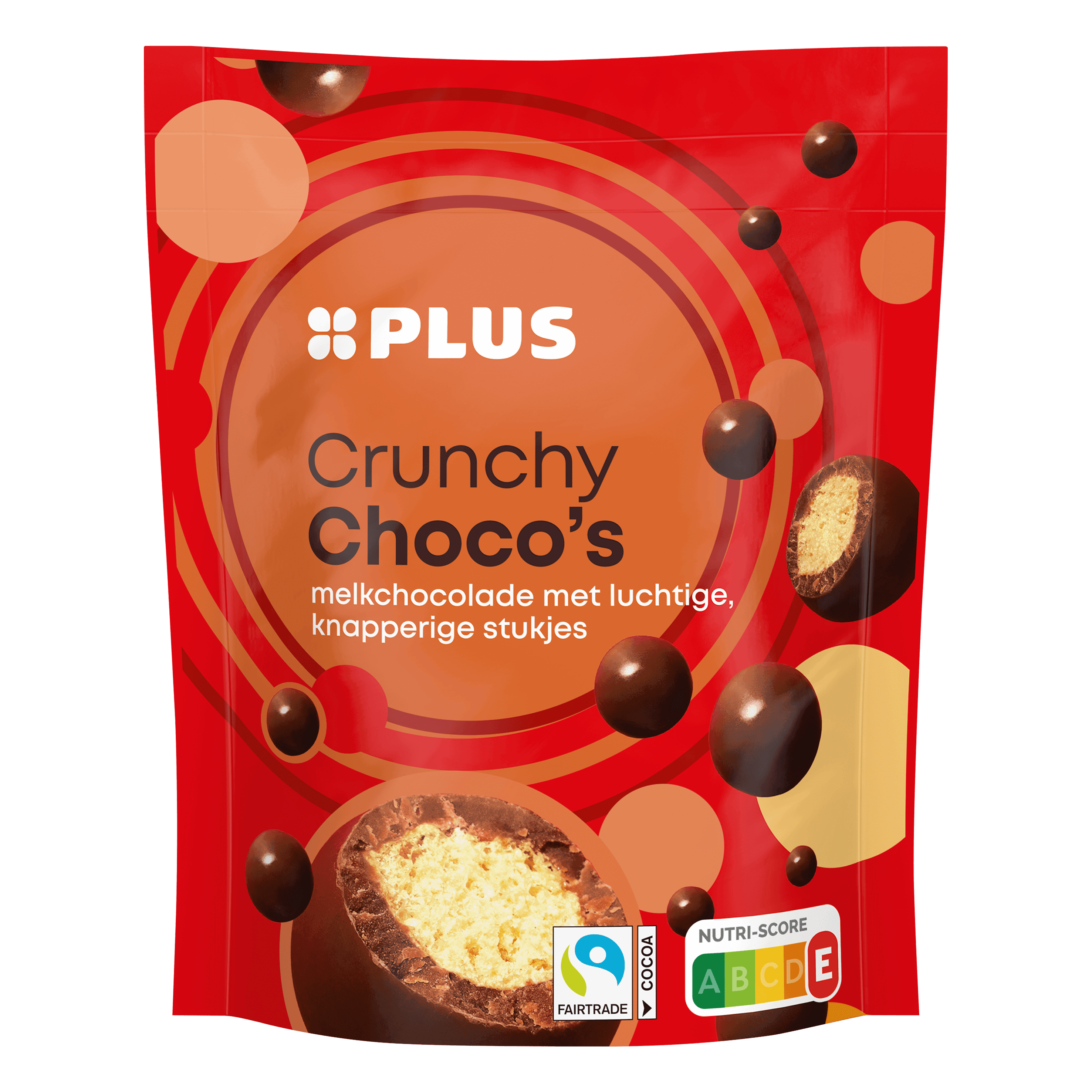 PLUS Crunchy choco's Fairtrade