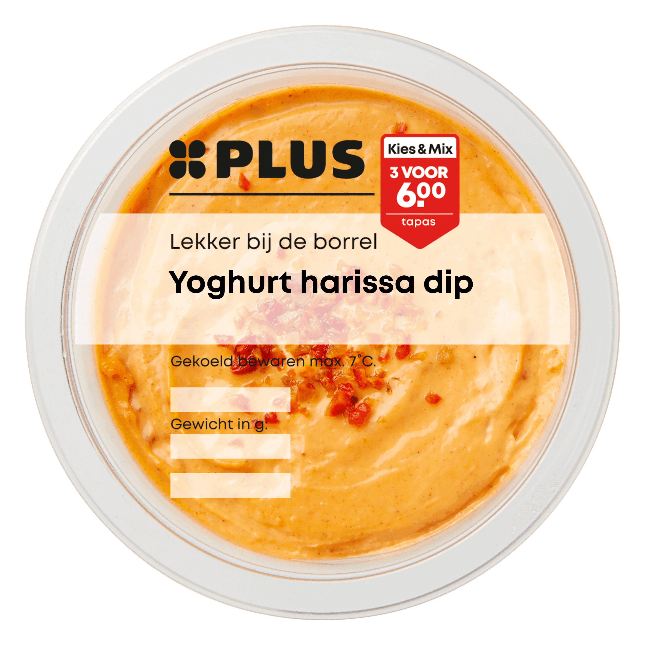 PLUS Yoghurt harissa dip