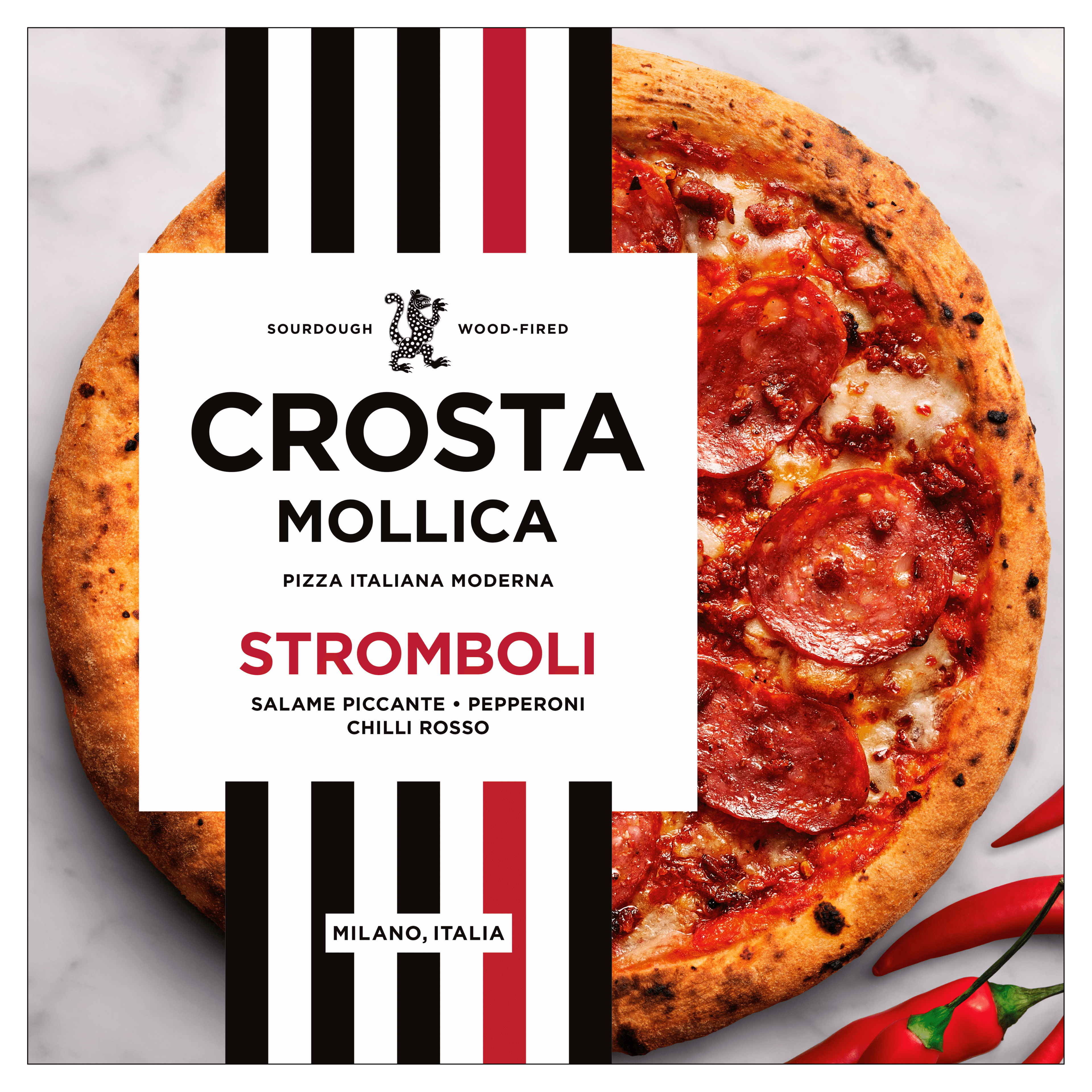 Crosta & Mollica Pizza Stromboli