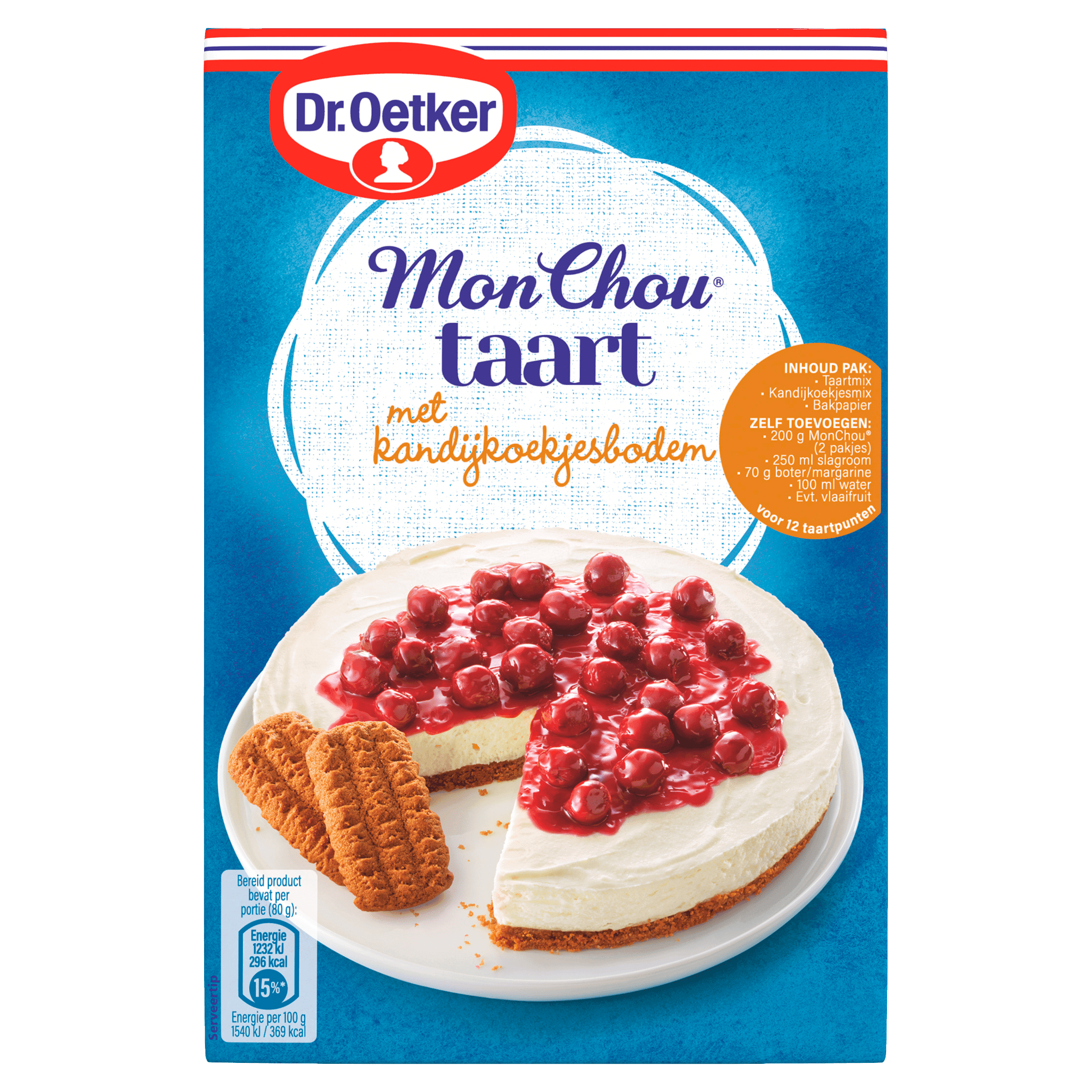 Dr. Oetker MonChoutaart kandijkoekjesbodem bakmix