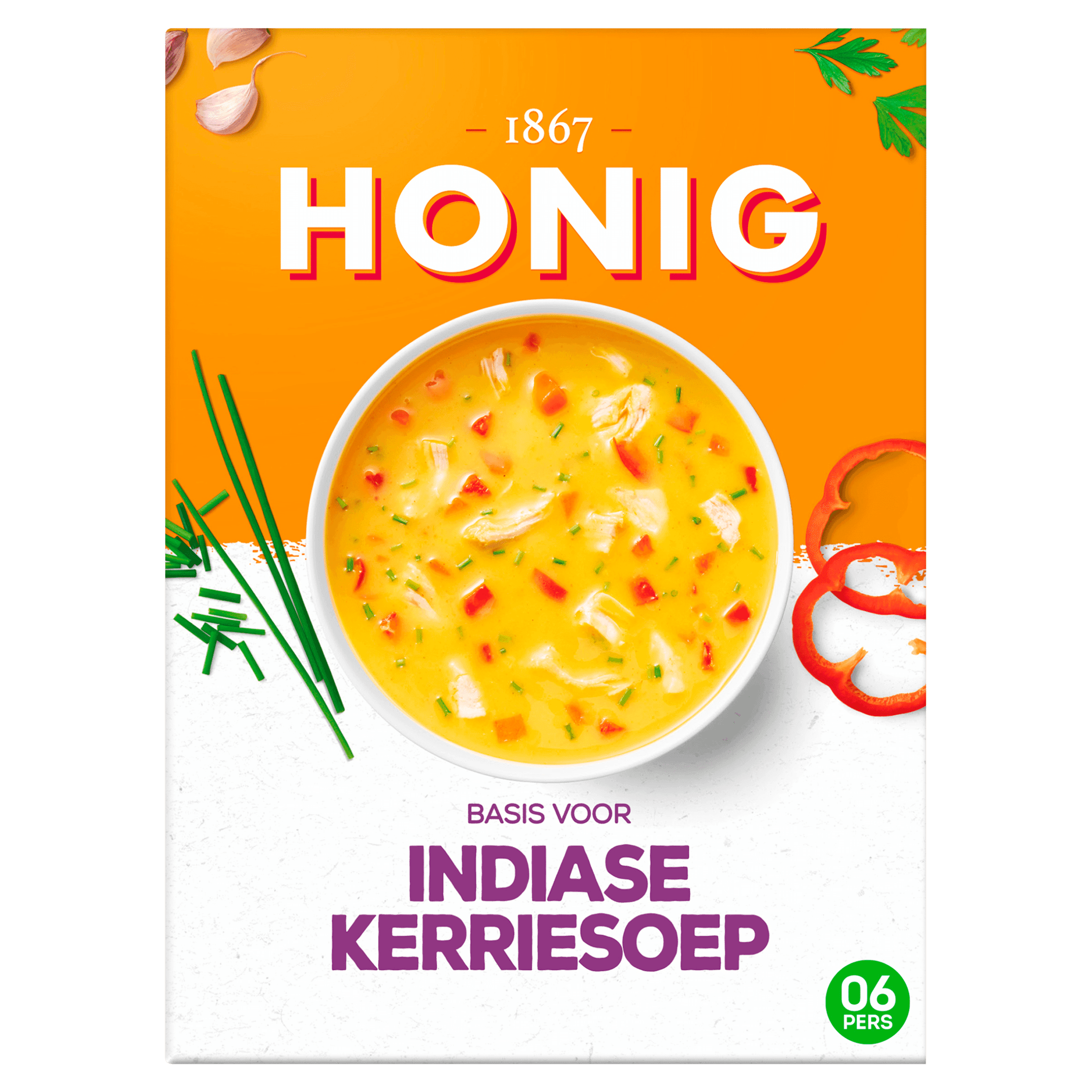Honig Indiase kerriesoep