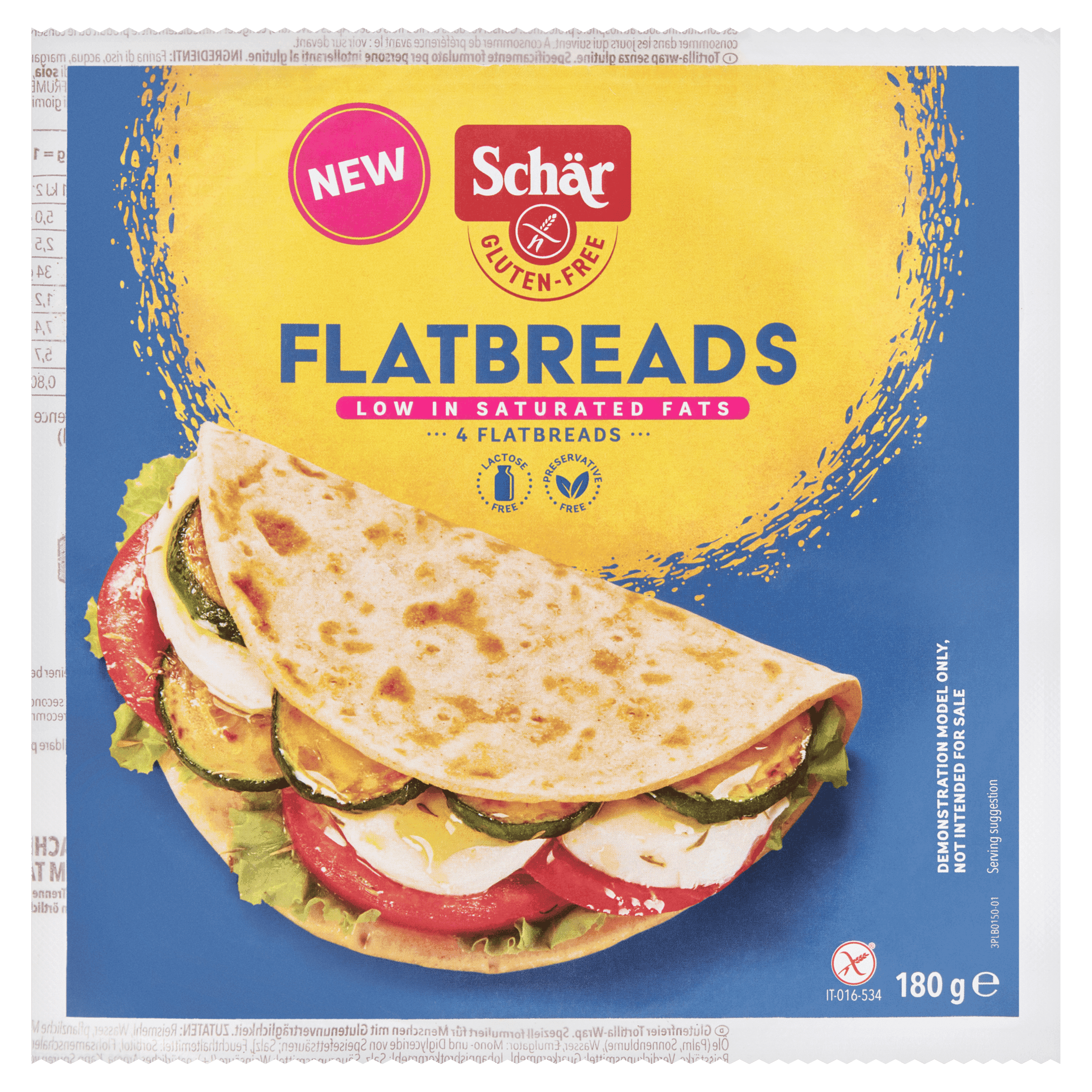 Schär Flatbreads 180 g