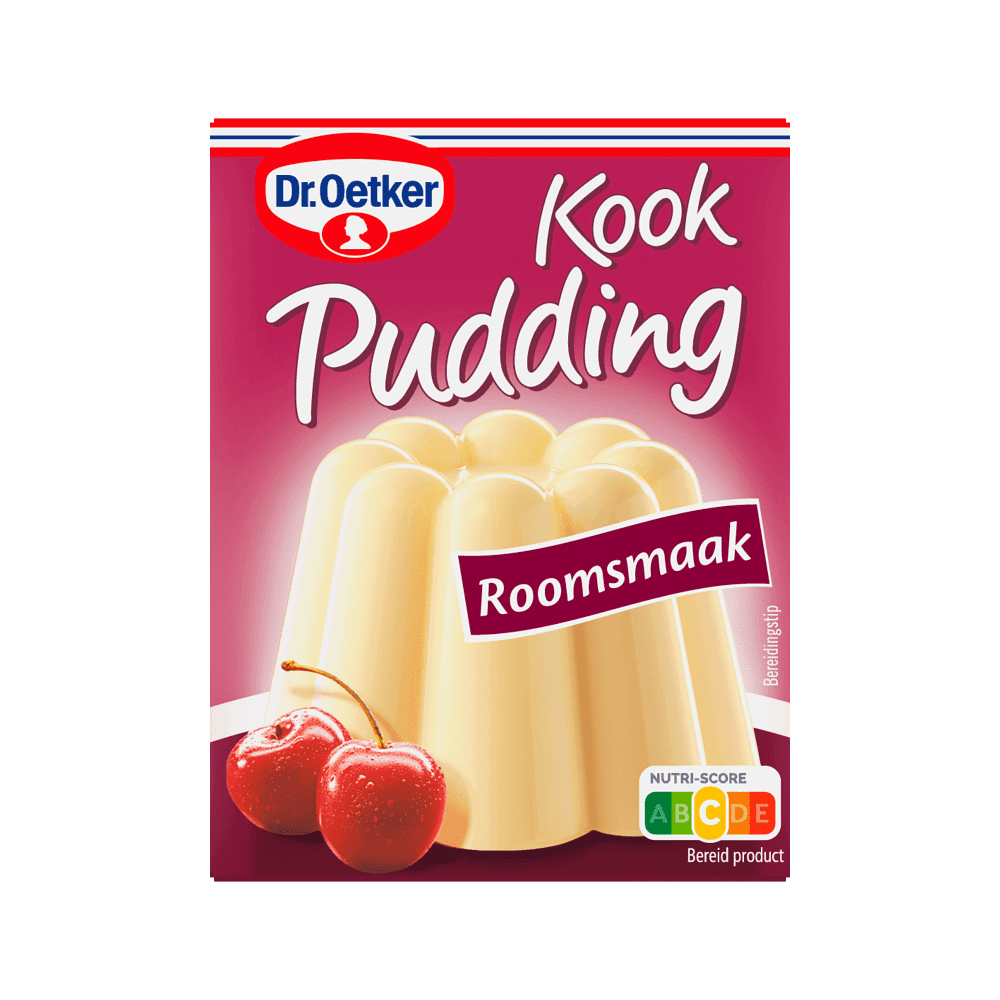 Dr. Oetker kookpudding room
