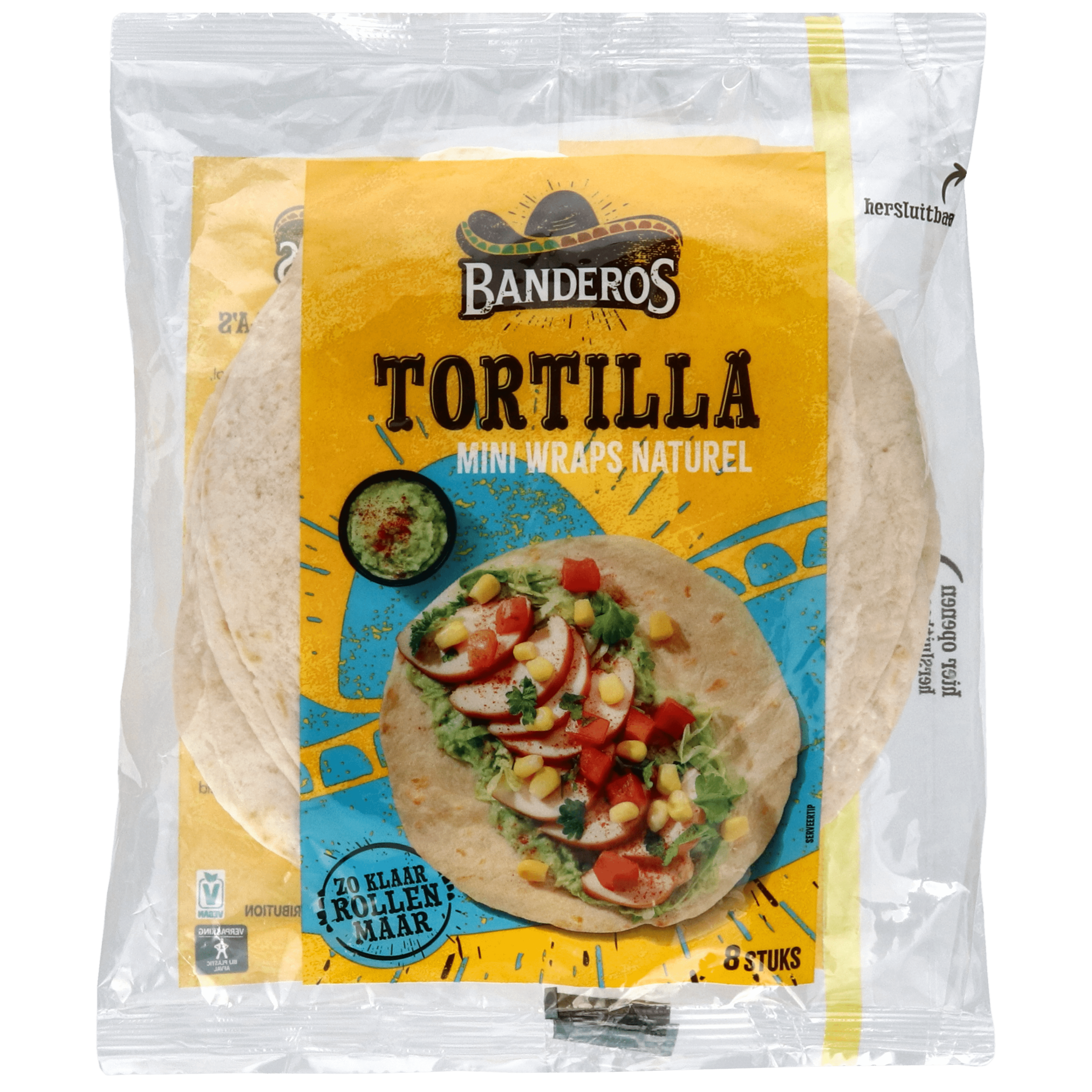 Banderos Tortilla wraps mini