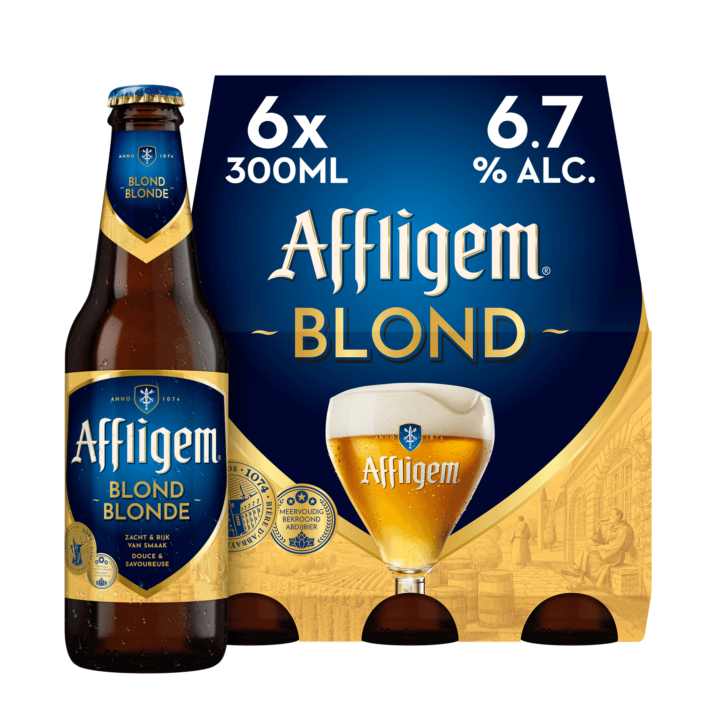Affligem Blond bier fles