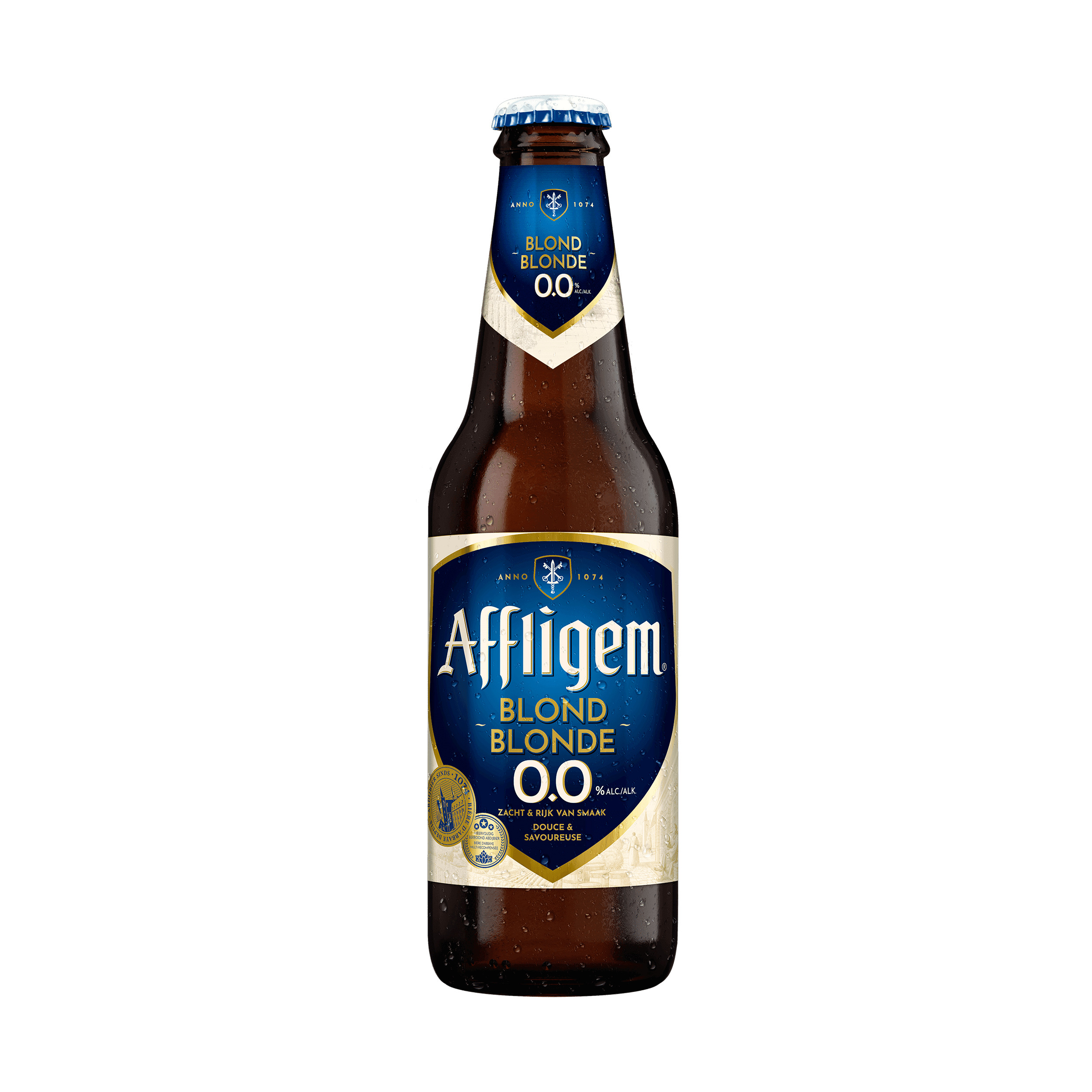 Affligem Blond 0.0 bier fles