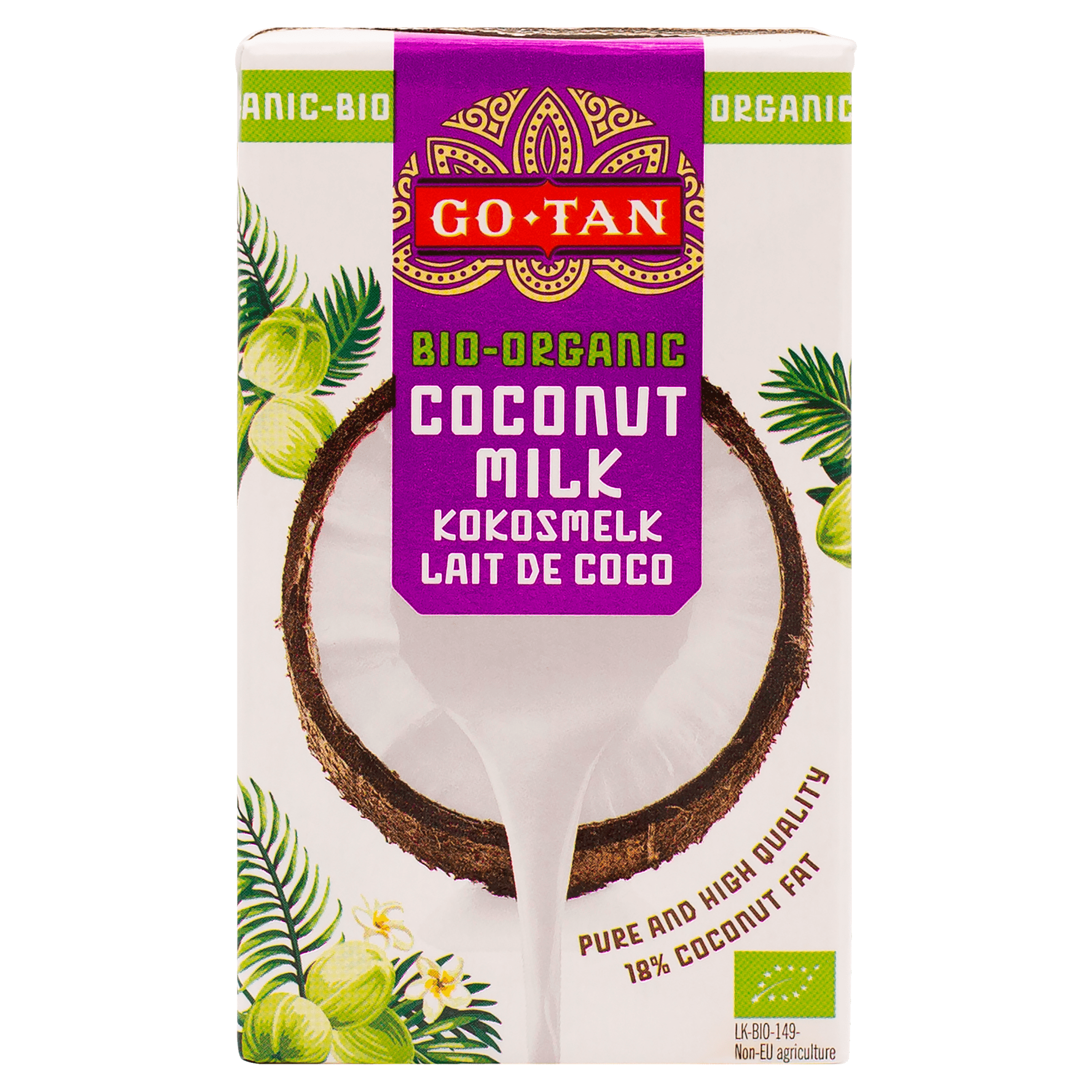 Go-Tan Kokosmelk biologisch