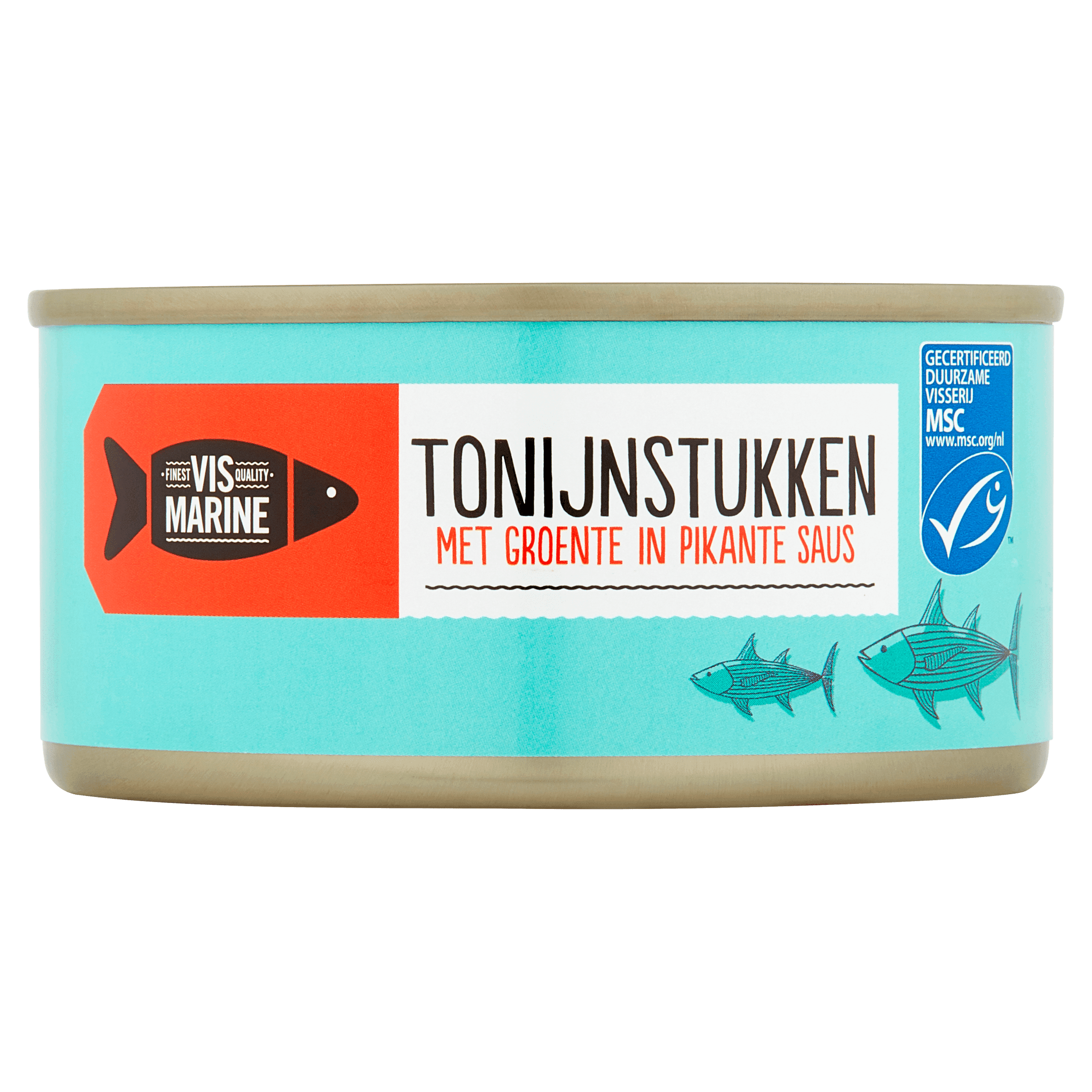Vis Marine Tonijnstukken met groente MSC