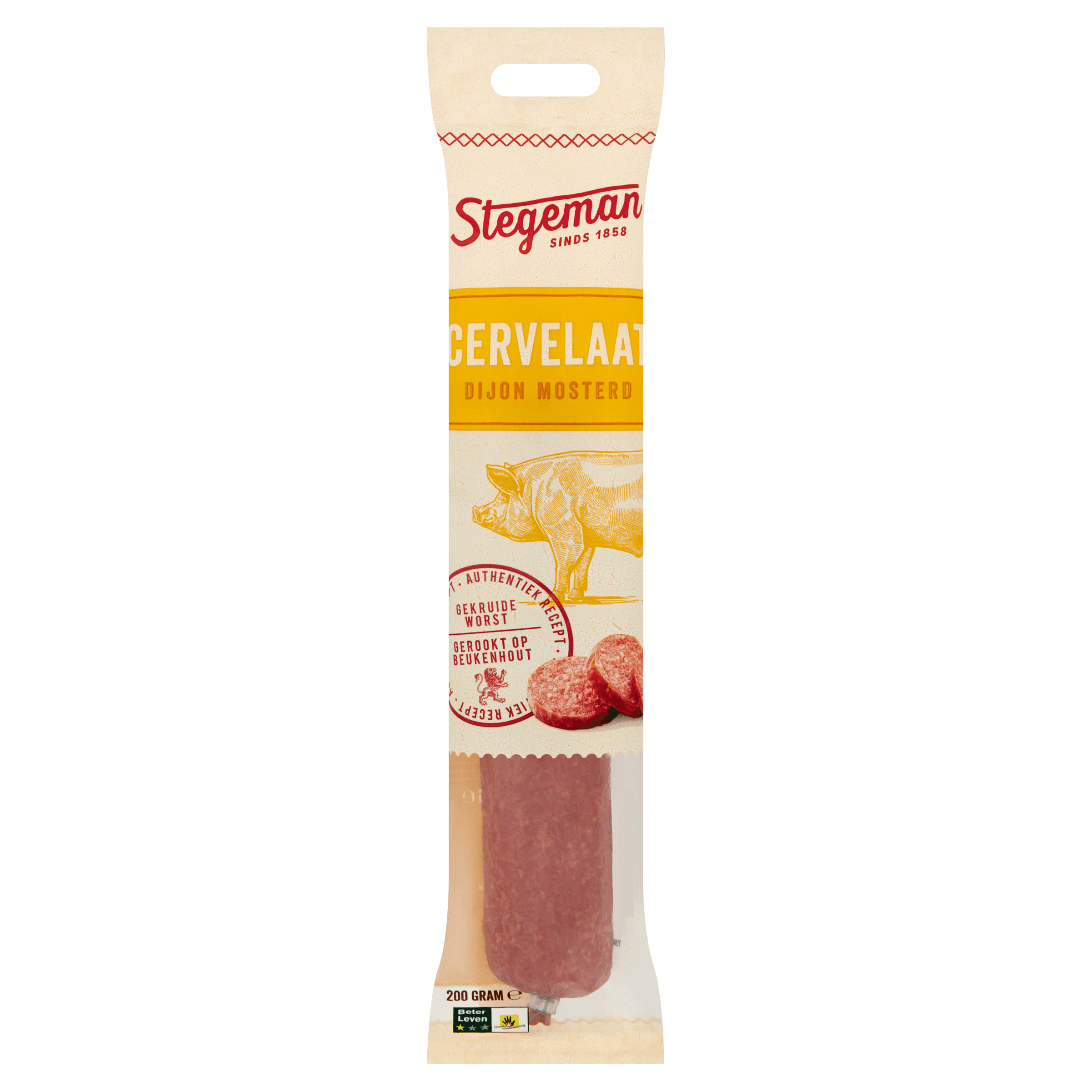 Stegeman Mosterd Dyon cervelaat