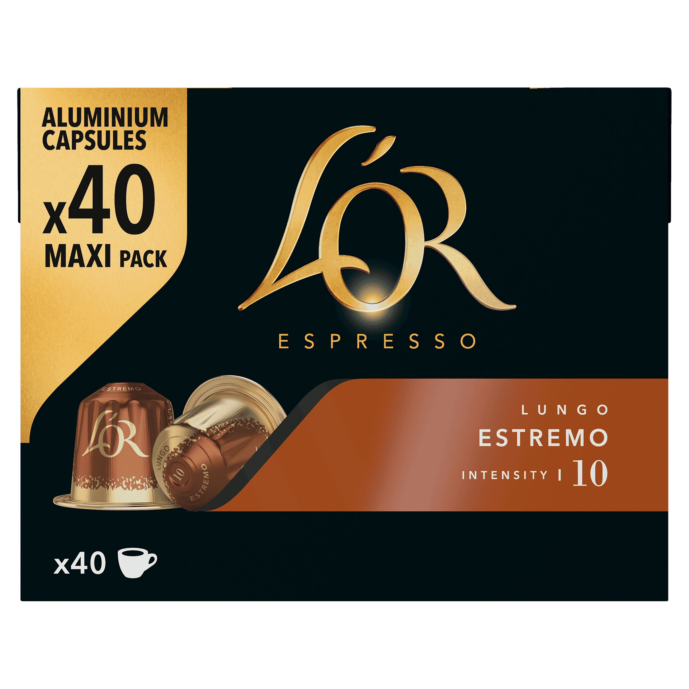 L'Or Espresso capsules lungo estremo