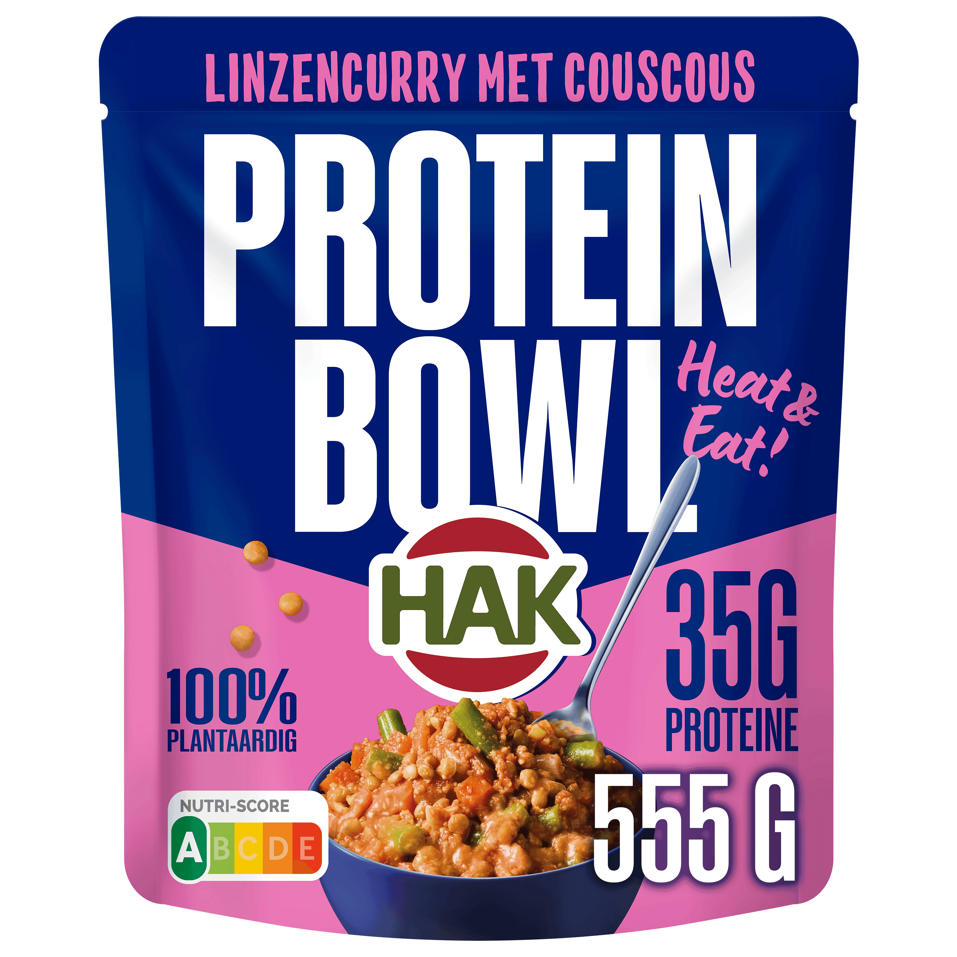 Hak Linzencurry Proteïne Bowl