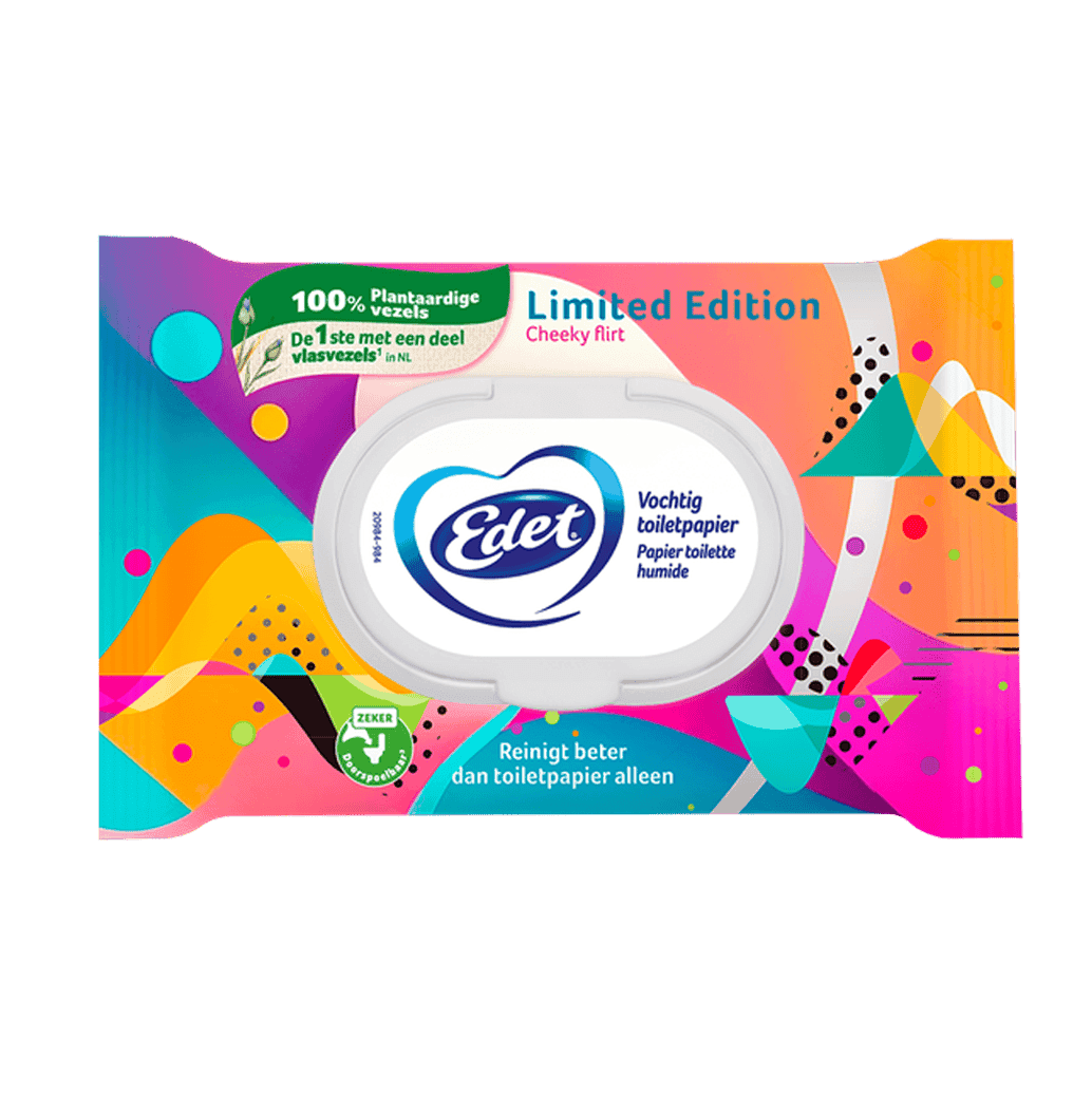 Edet Limited edition vochtig toiletpapier
