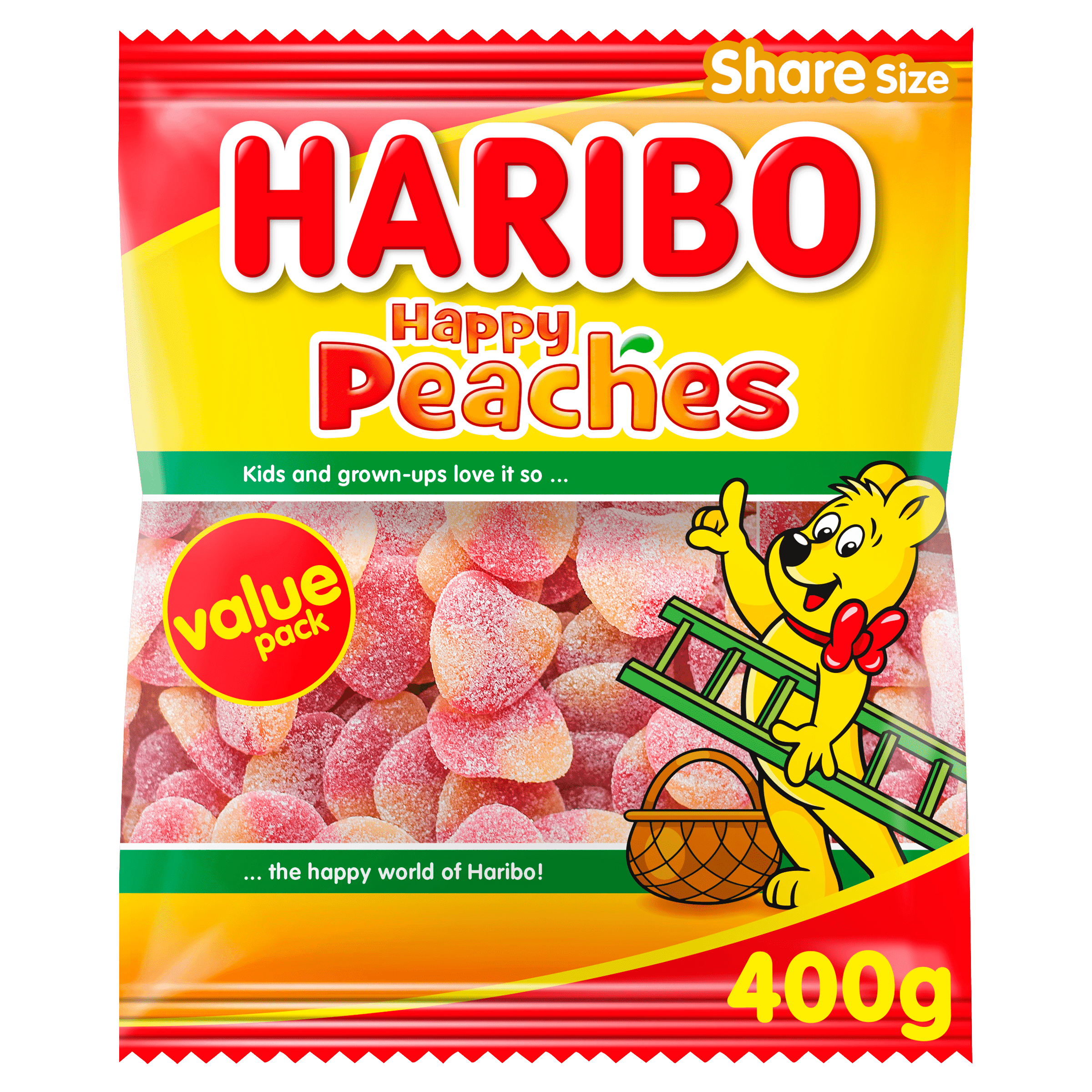 Haribo Happy Peaches Voordeelverpakking
