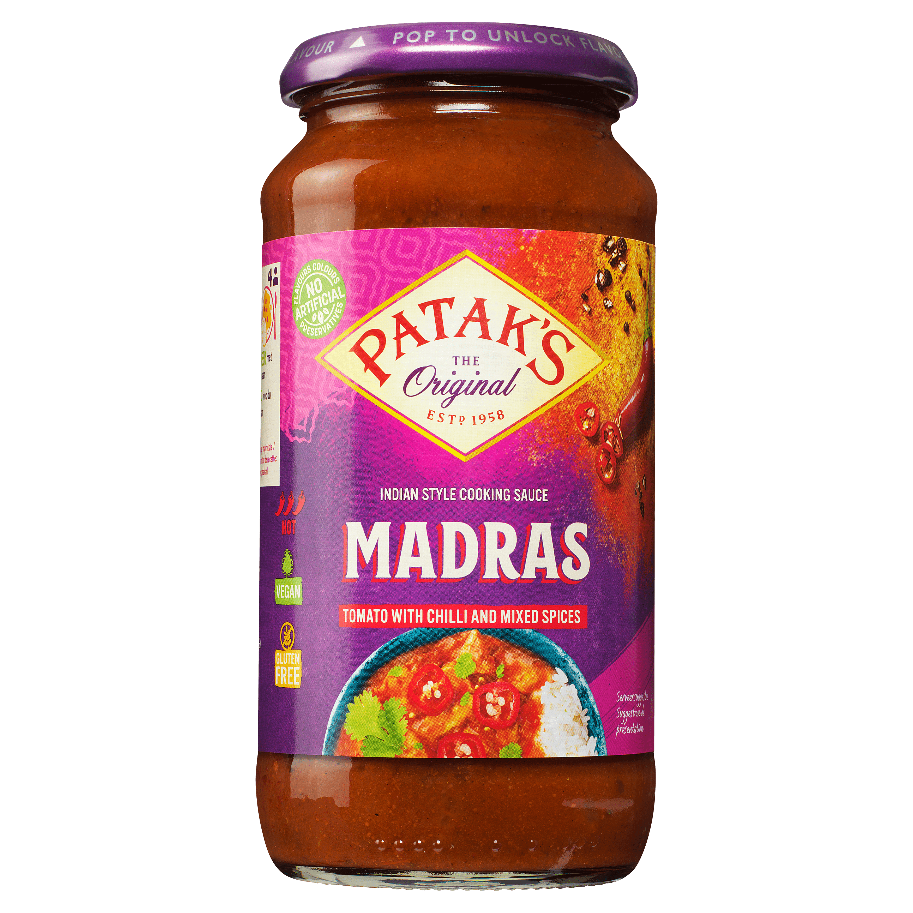 Patak's Madras saus