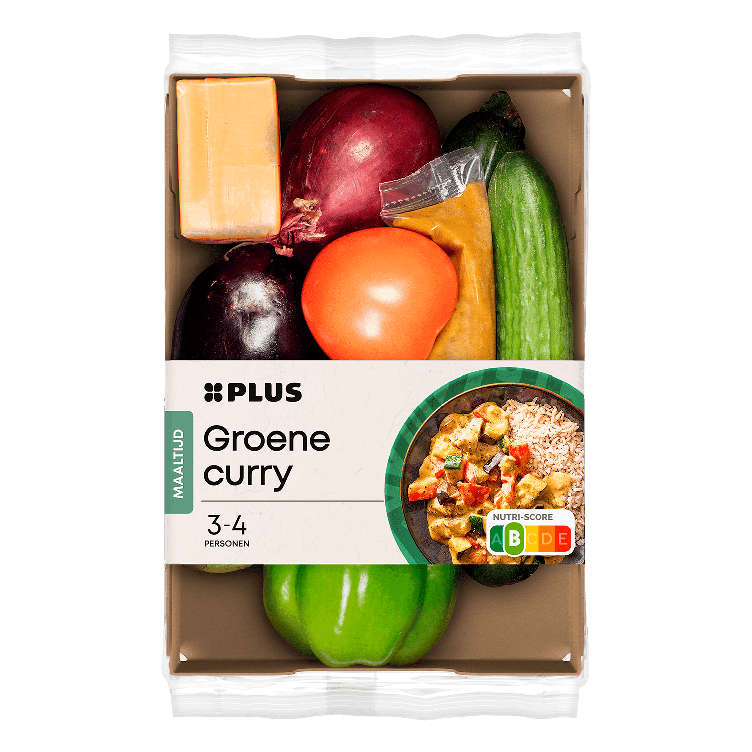 PLUS Verspakket groene curry