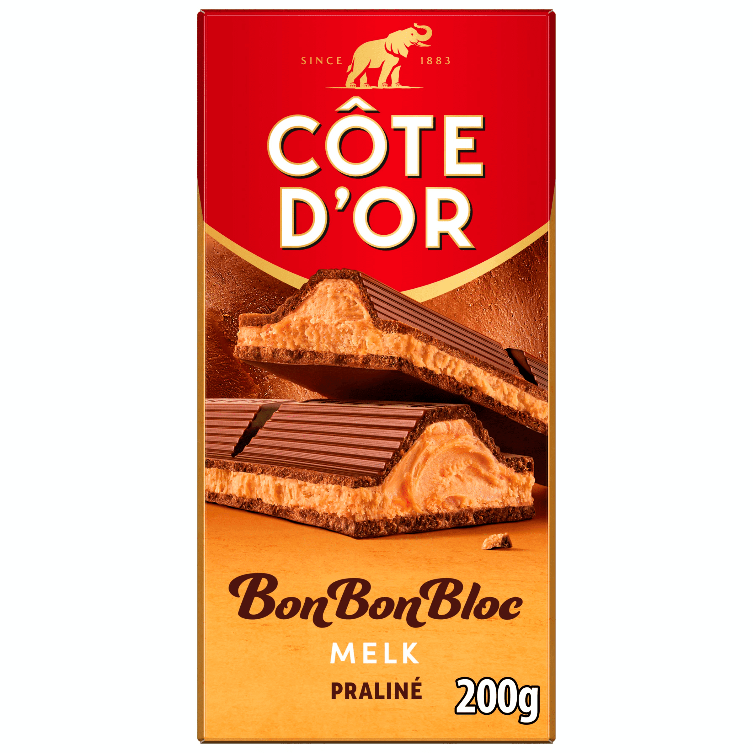 Côte d'Or BonBonBloc Praline Melk