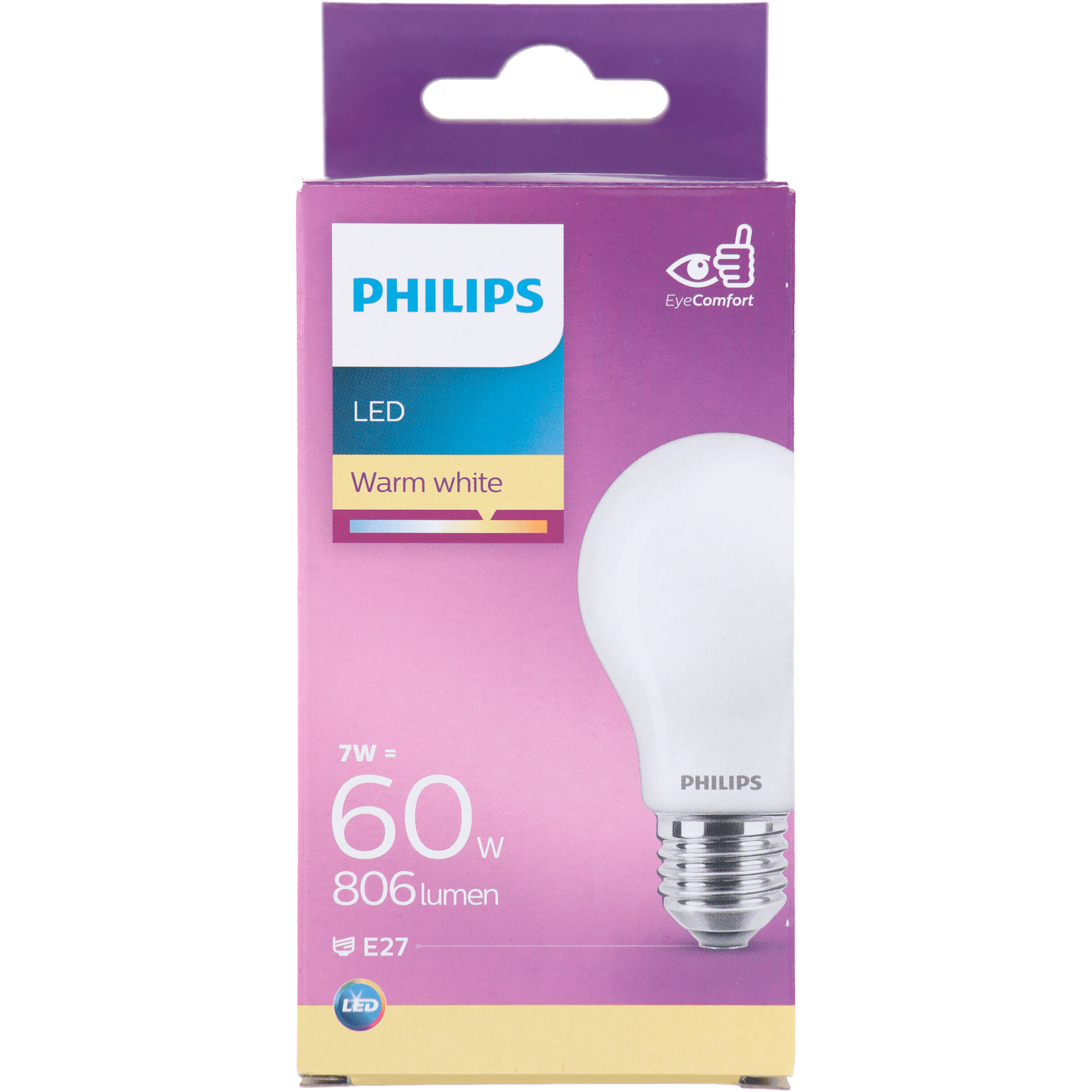 Philips LED bulb 60W E27