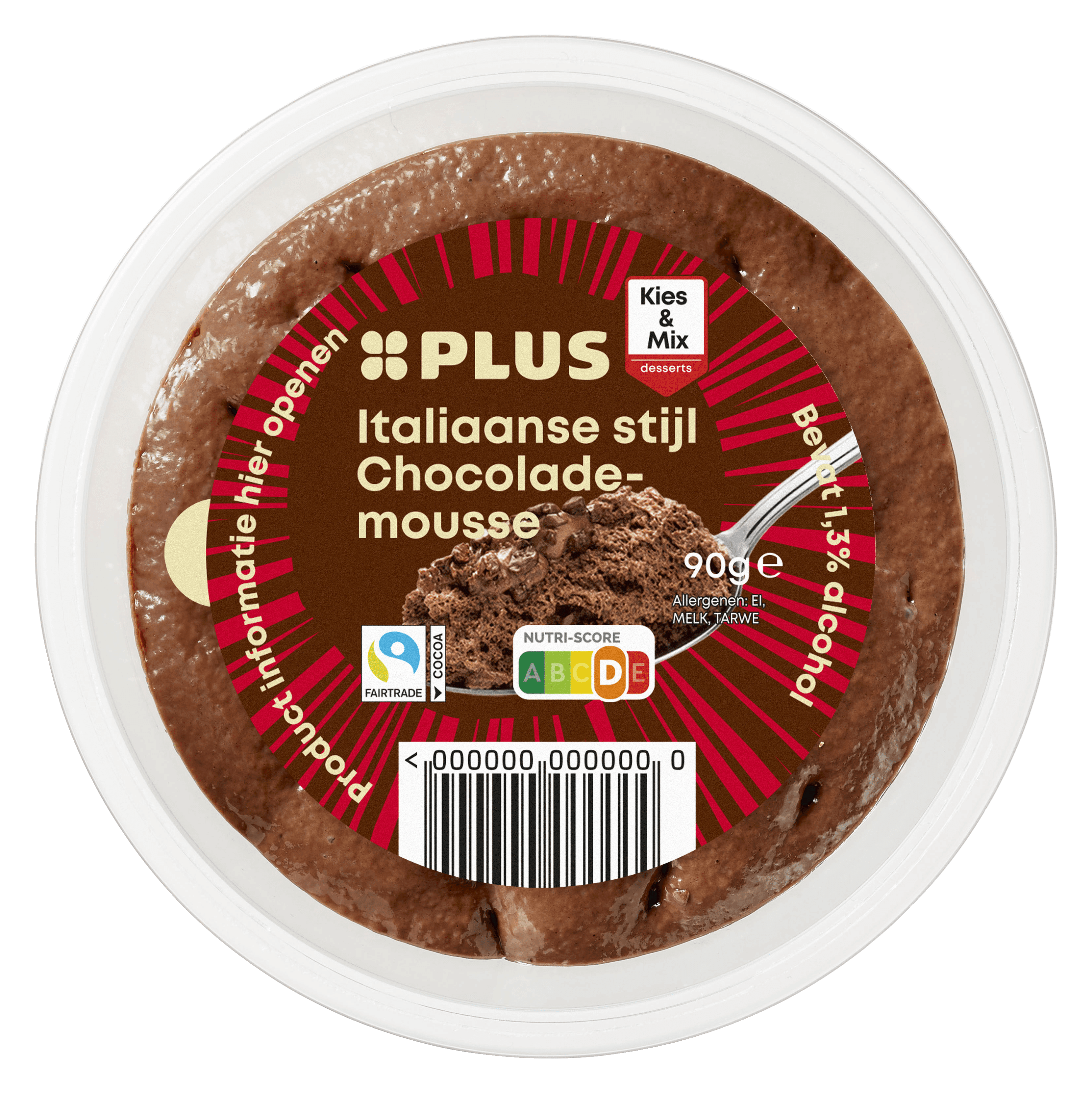 PLUS Italiaanse stijl Chocomousse