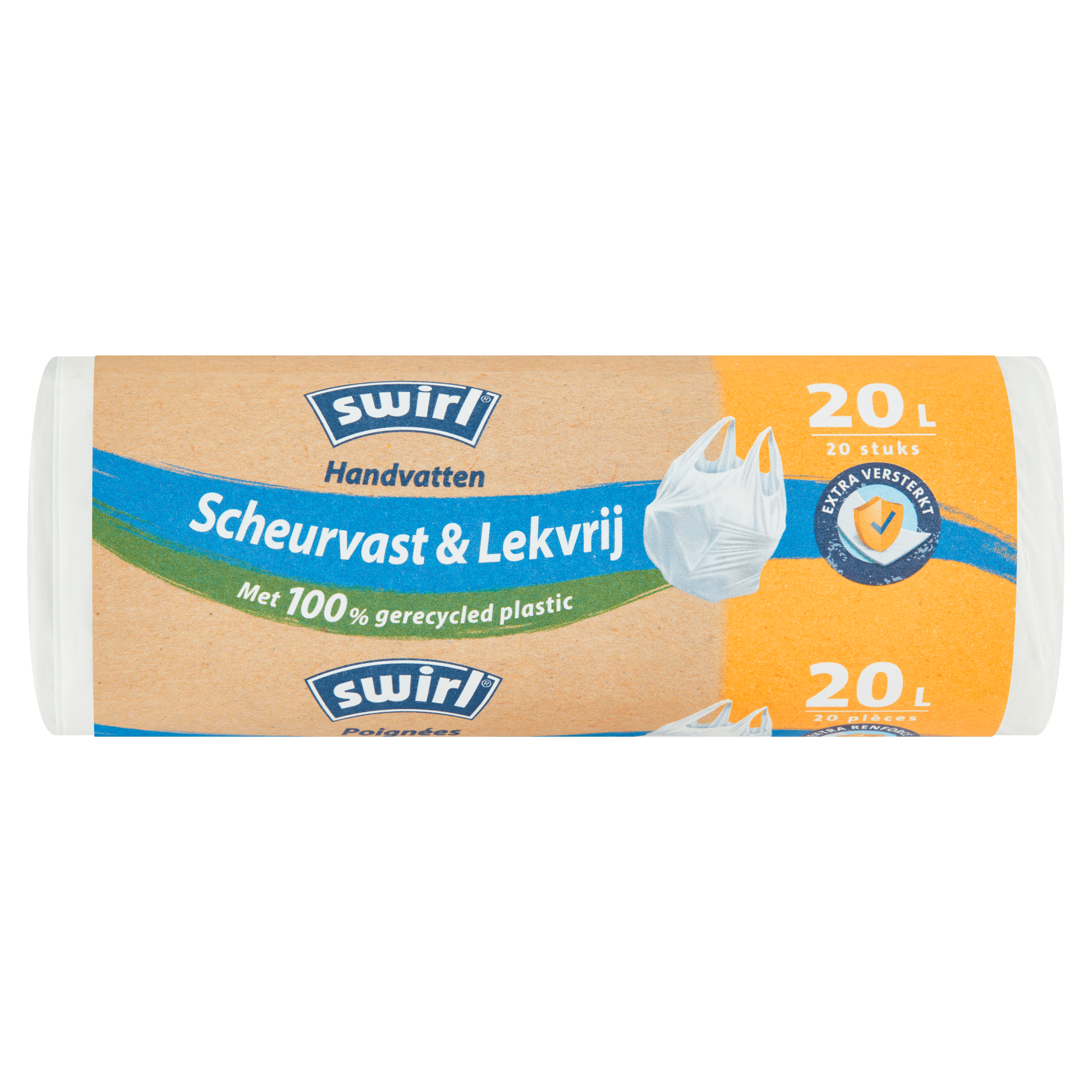 Swirl Scheurvast & Lekvrij Handvat 20L
