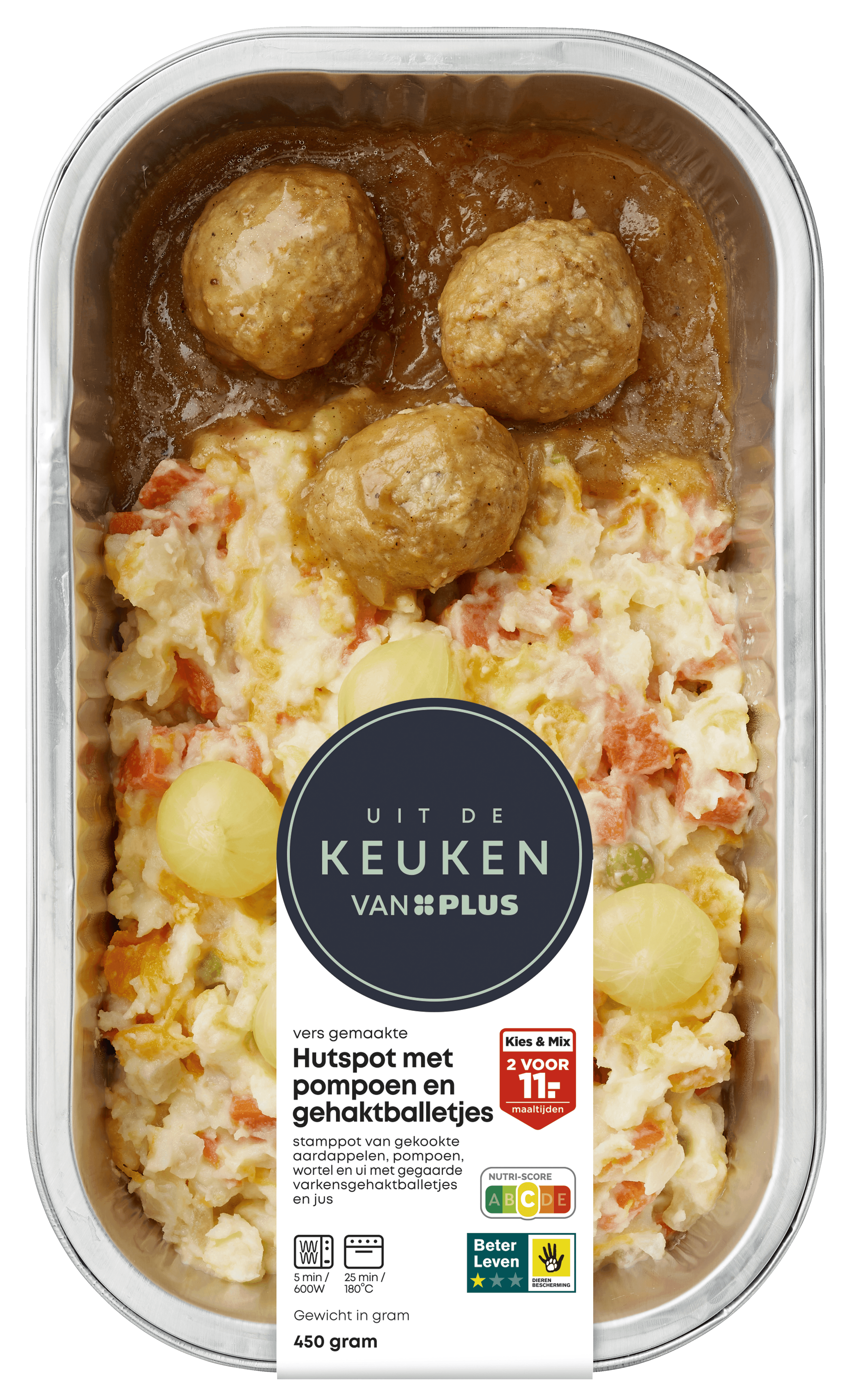 Uit de keuken van Hutspot Pompoen en gehaktballetjes