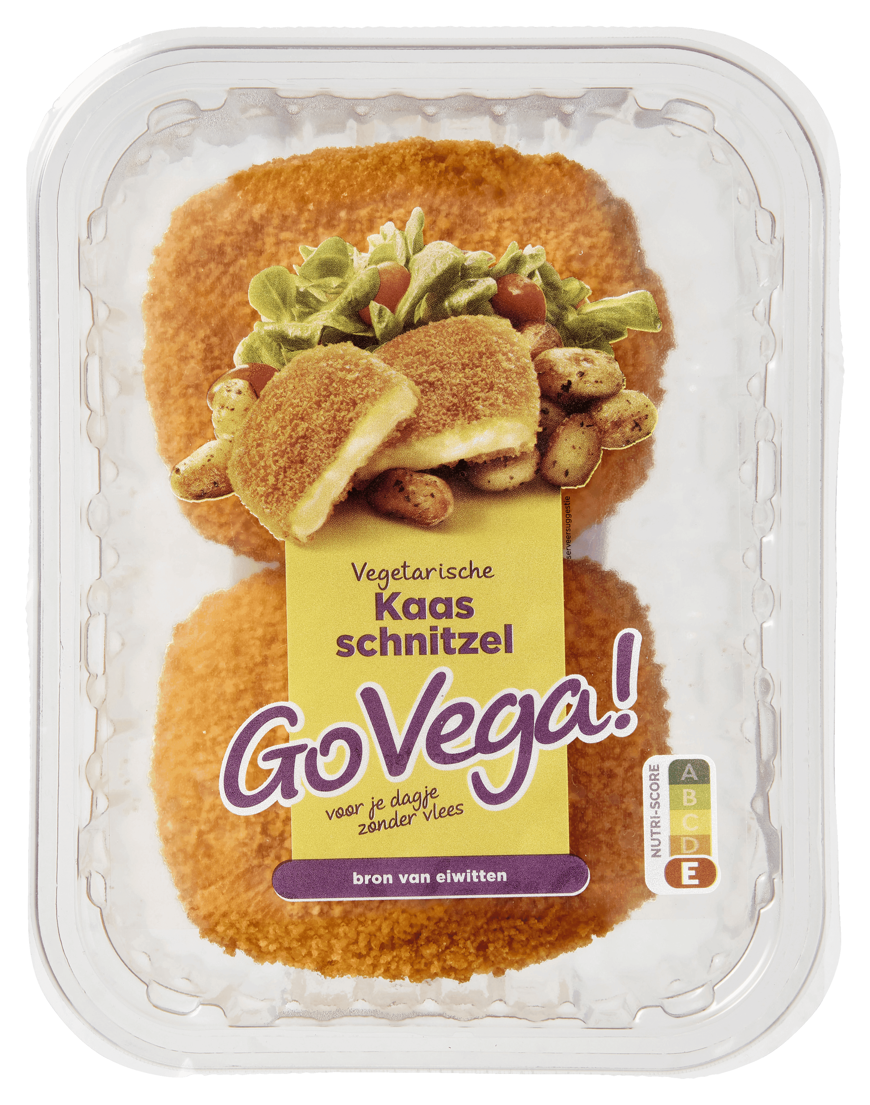 Go Vega Vegetarische kaasschnitzel