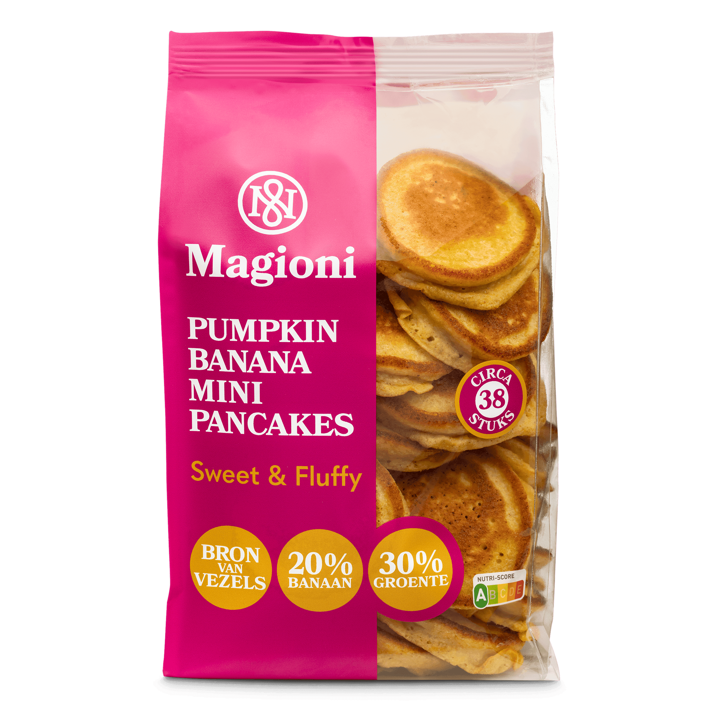 Magioni Pumpkin banana mini pancakes