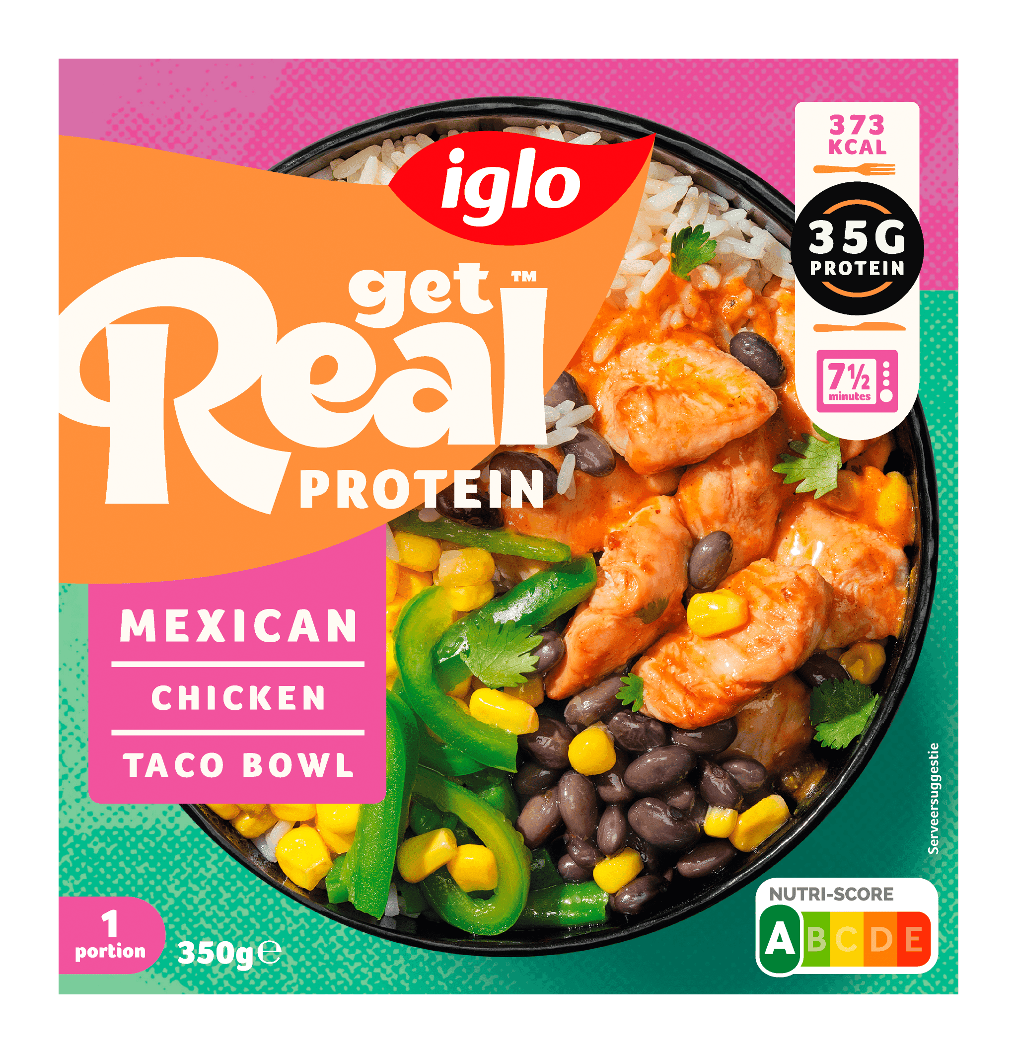 Iglo GetReal Protein Mexican Chicke