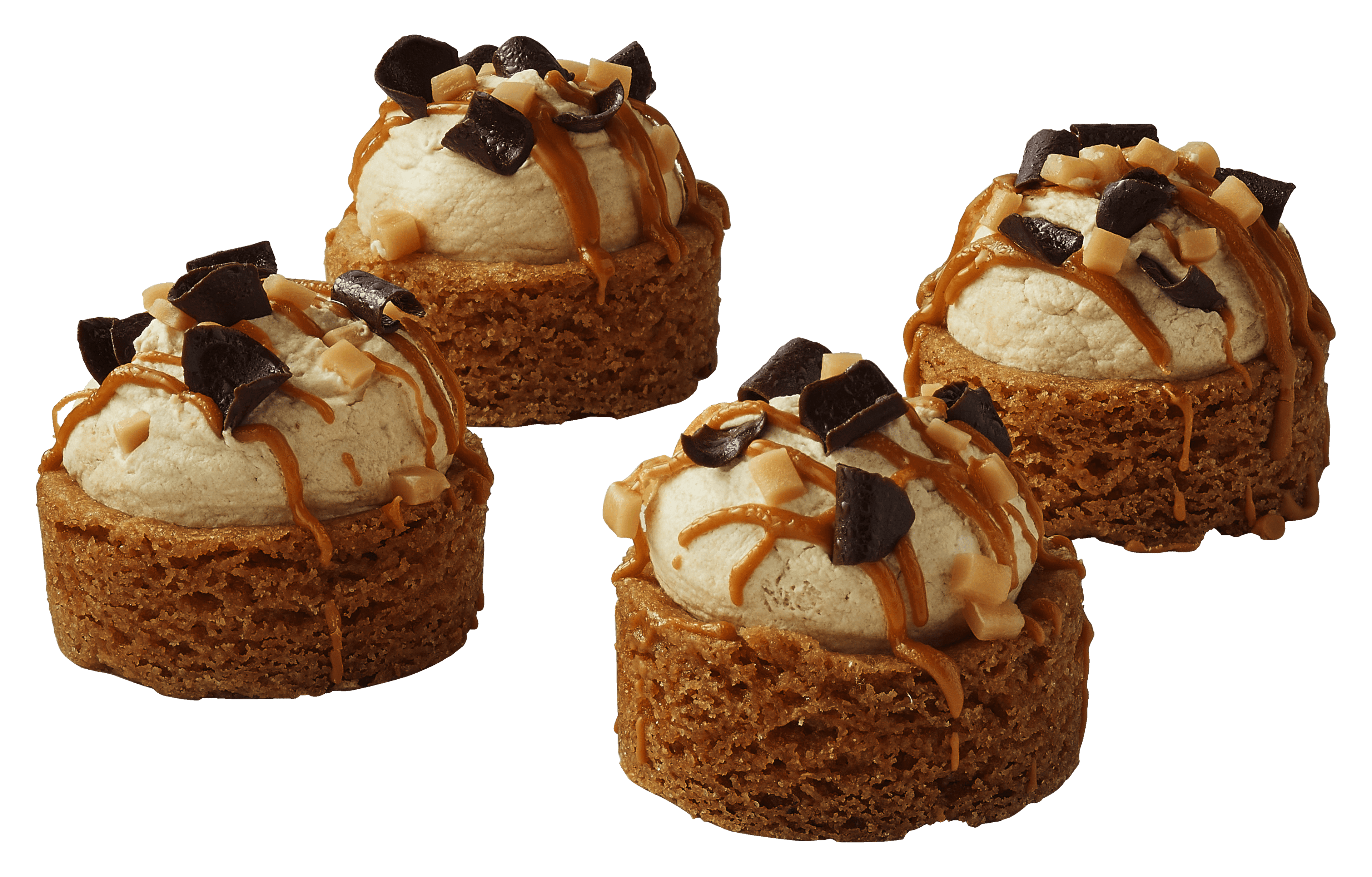 PLUS Korenlanders Mini karamel ijskoffie gebakjes