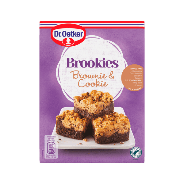 Dr. Oetker Brookies brownie & cookie bakmix
