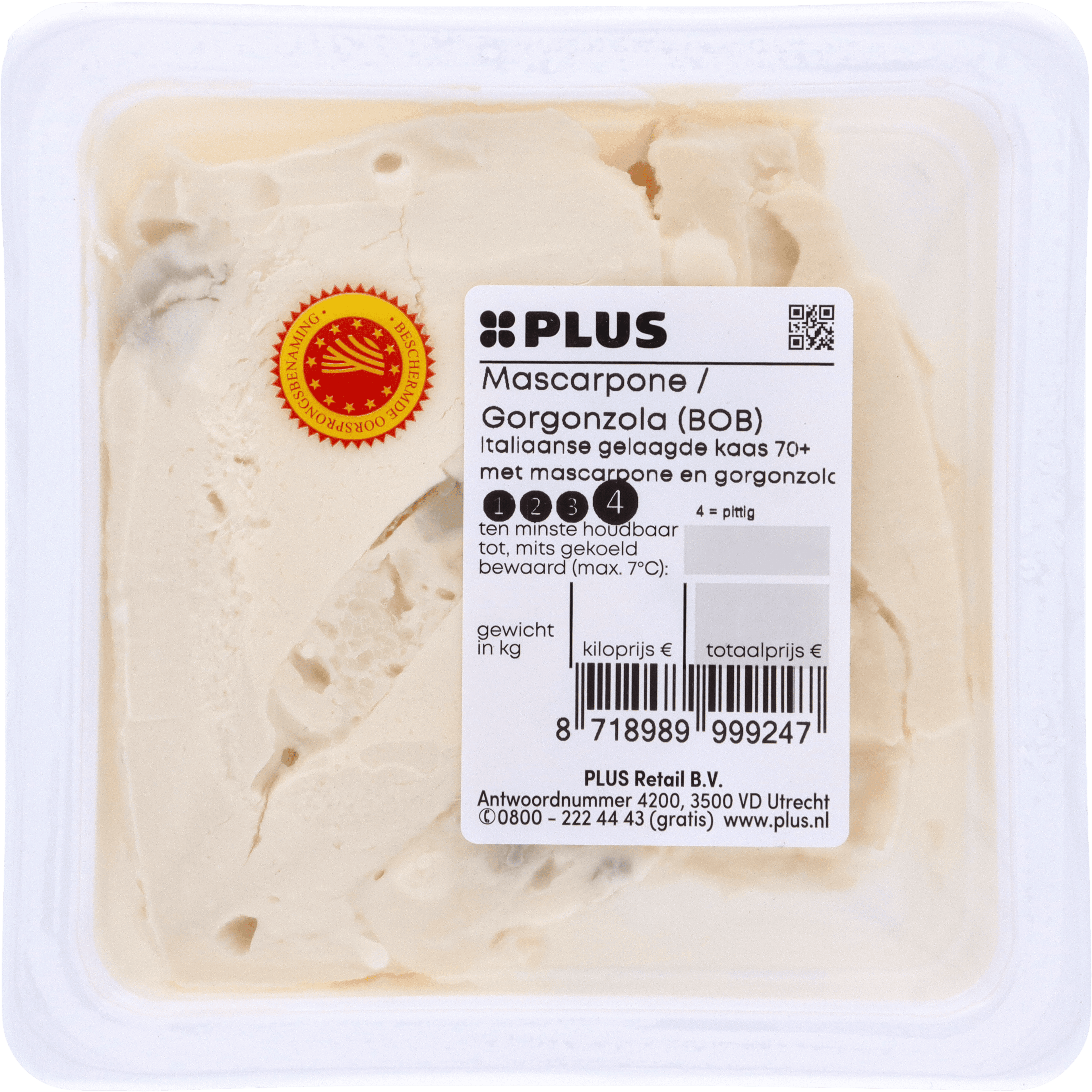 PLUS Gorgonzola Mascarpone 70+