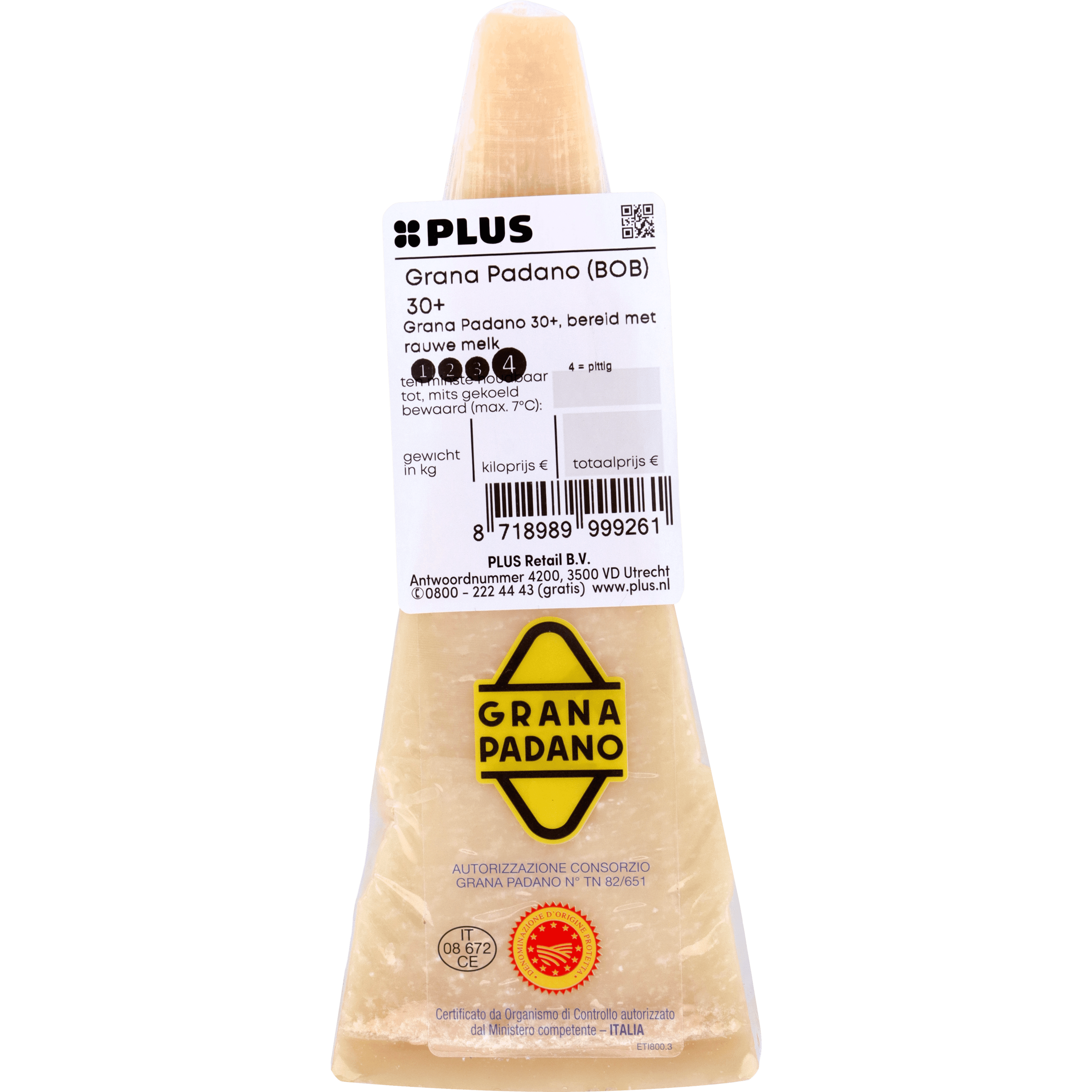 PLUS Grana Padano 30+