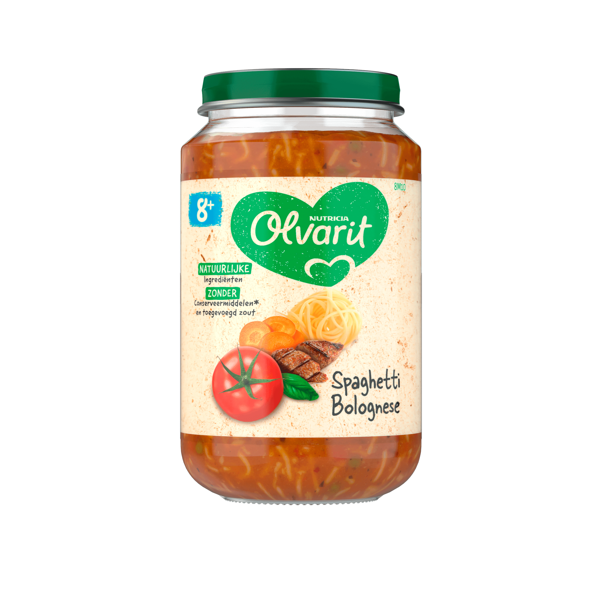 Olvarit 8+mnd Spaghetti Bolognese
