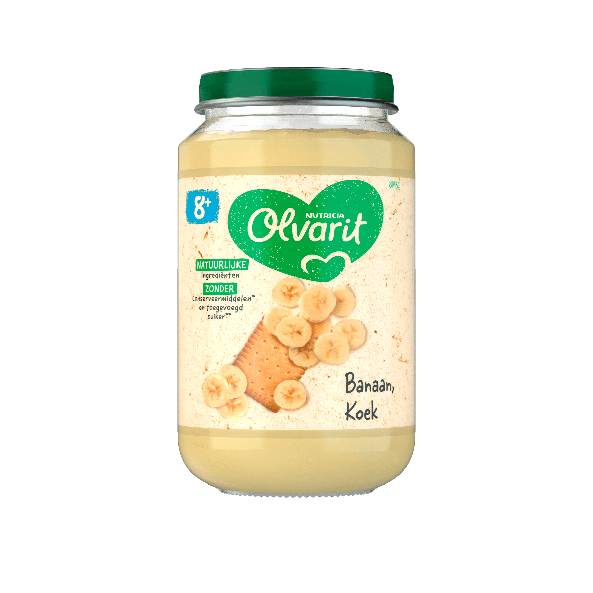 Olvarit 8+mnd Banaan Koek