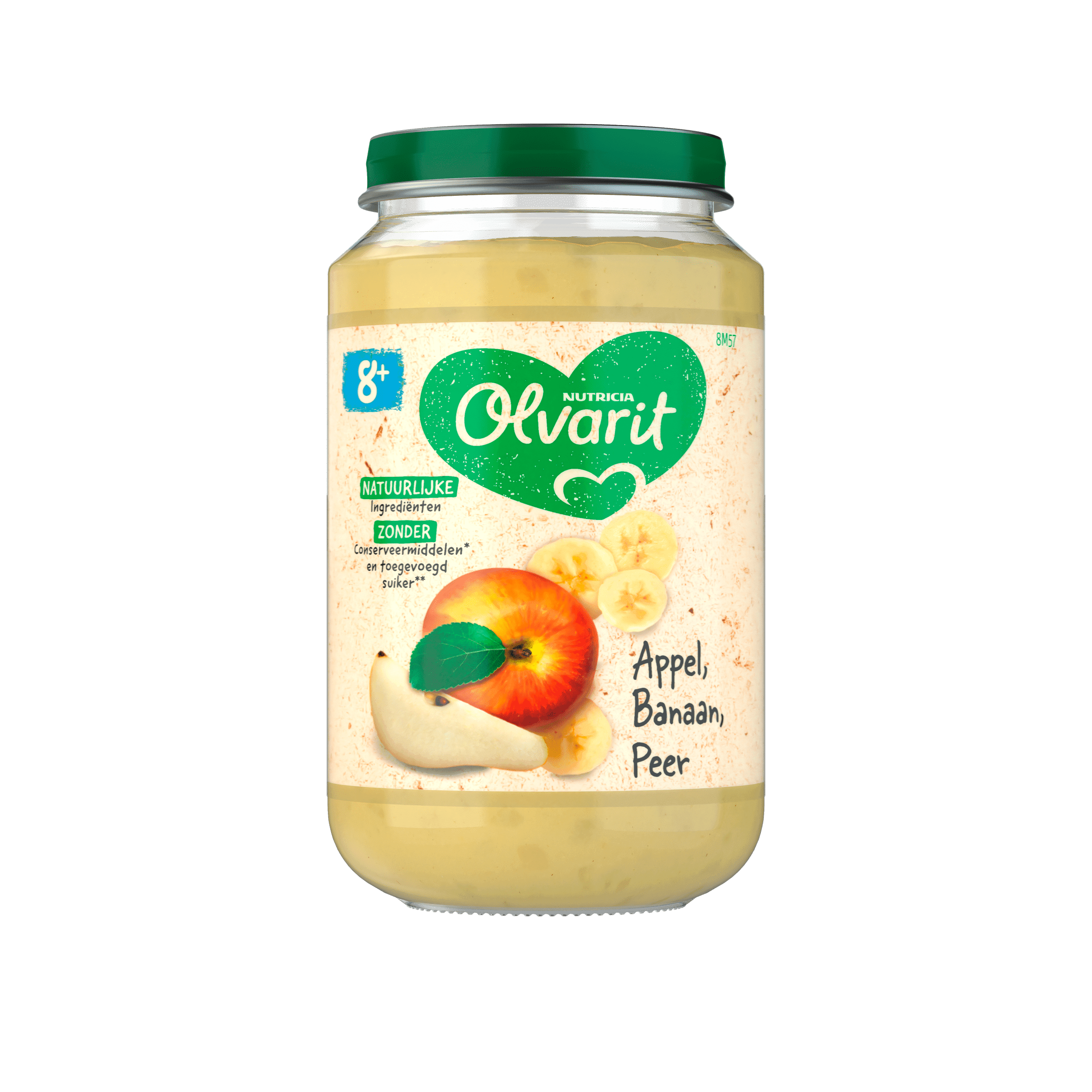 Olvarit 8+mnd Appel Banaan Peer