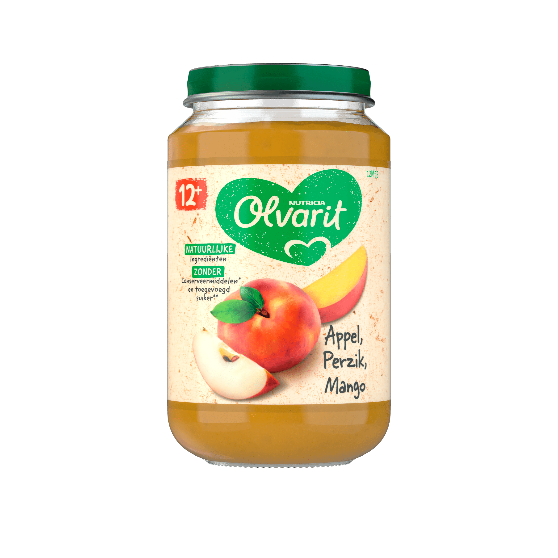 Olvarit 12+mnd Appel Perzik Mango