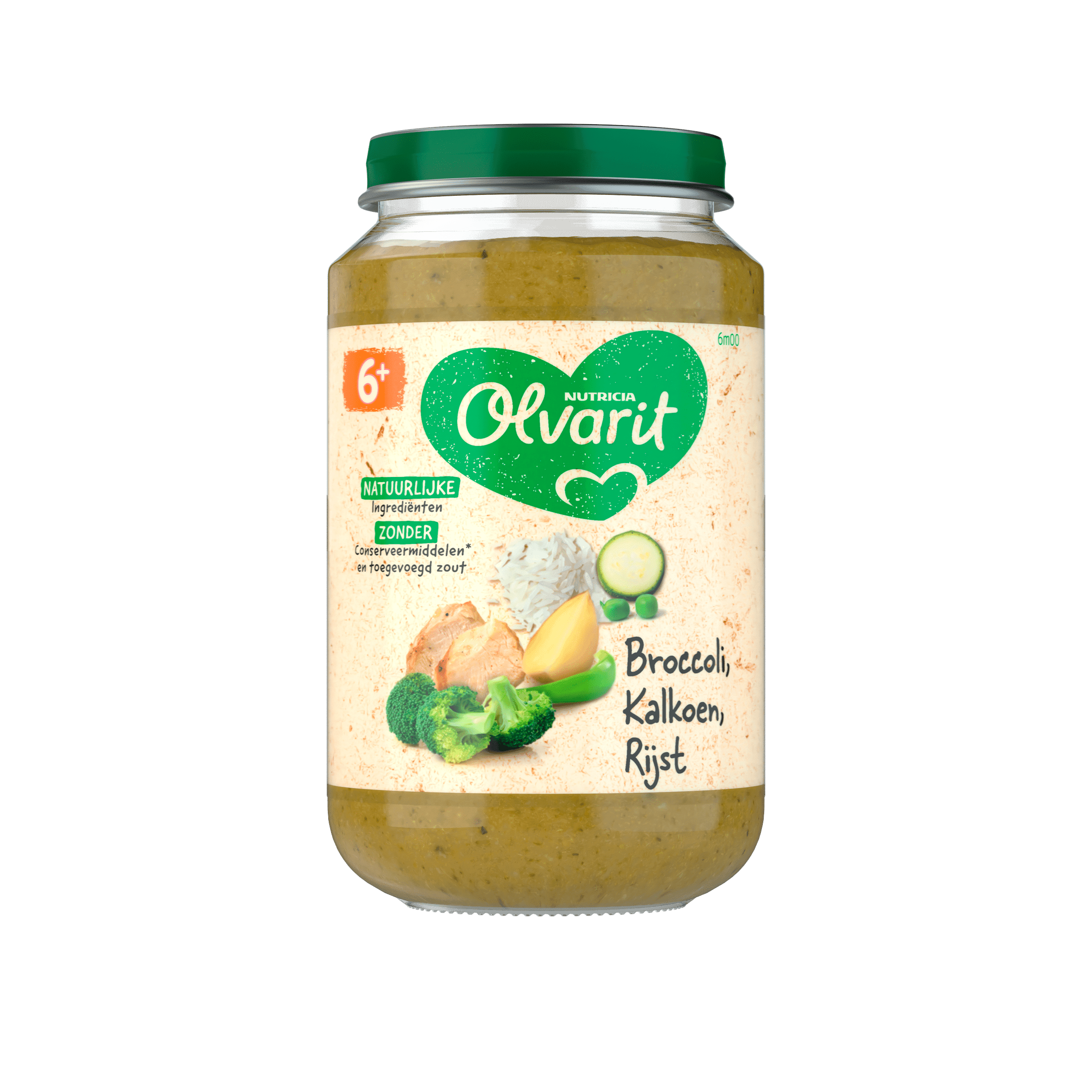 Olvarit 6+mnd Broccoli Kalkoen Rijst