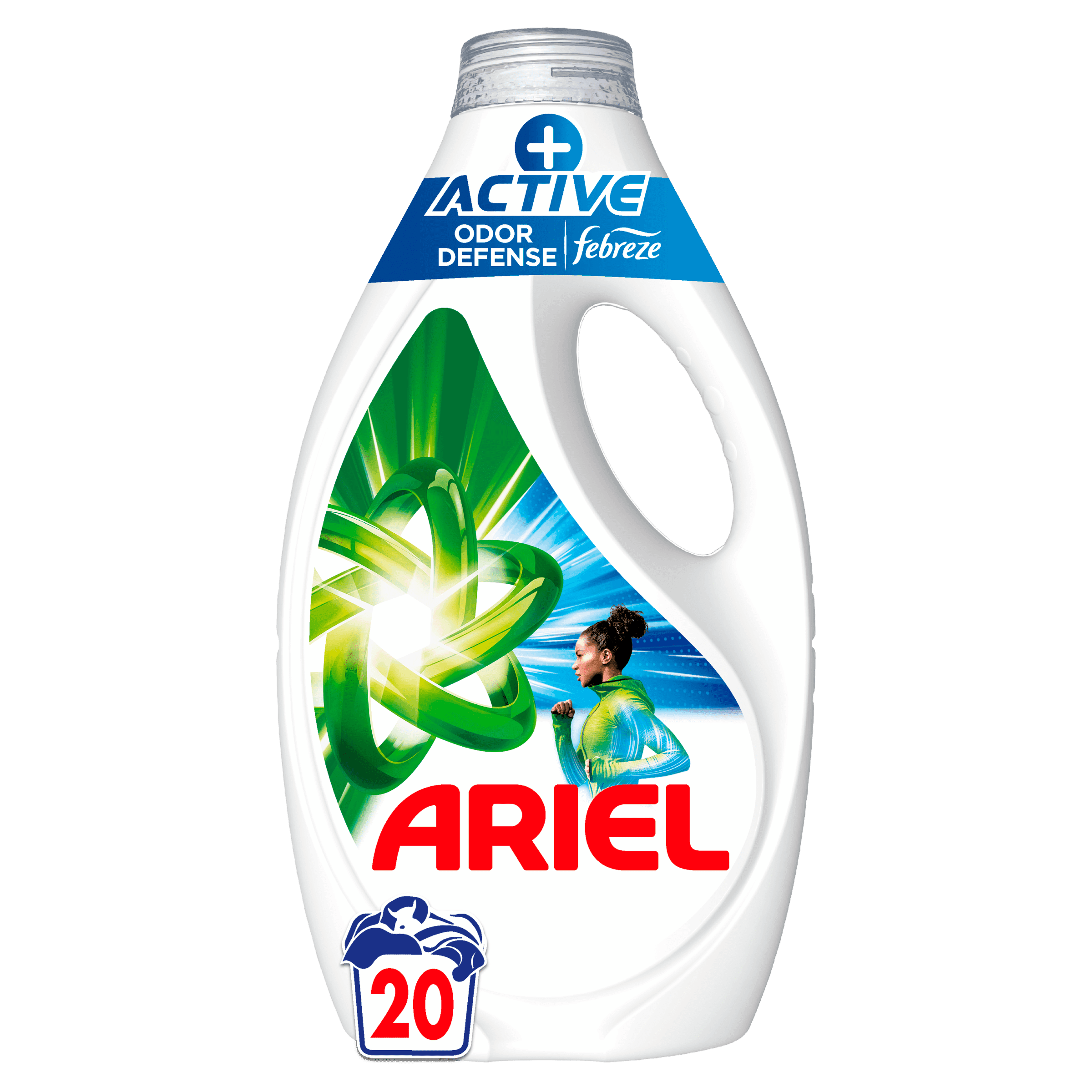 Ariel + Vloeibaar active 20sc