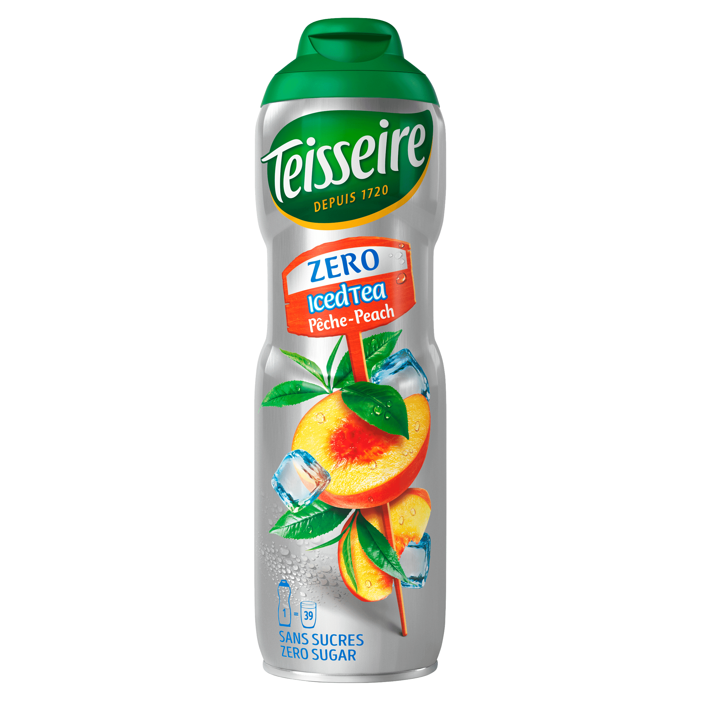 Teisseire Siroop iced tea peach zero