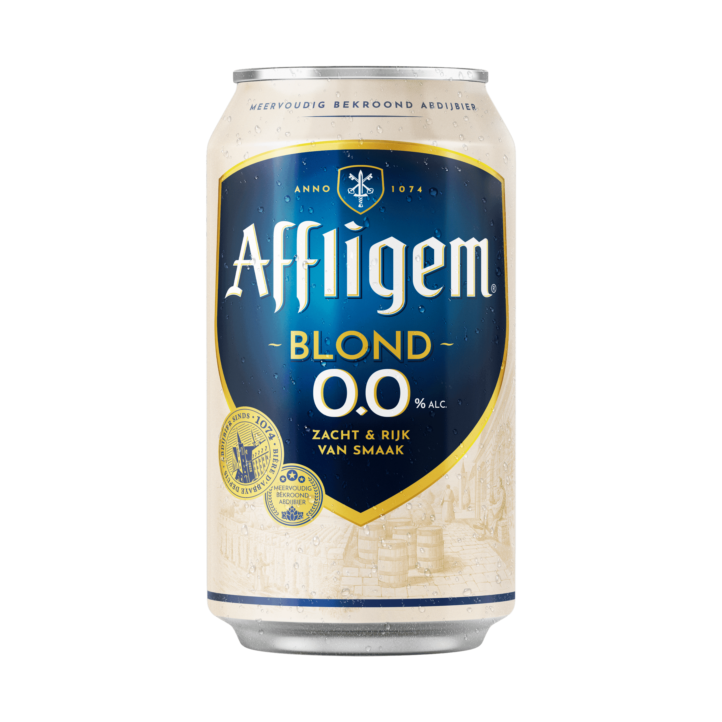 Affligem Blond 0.0 bier blik
