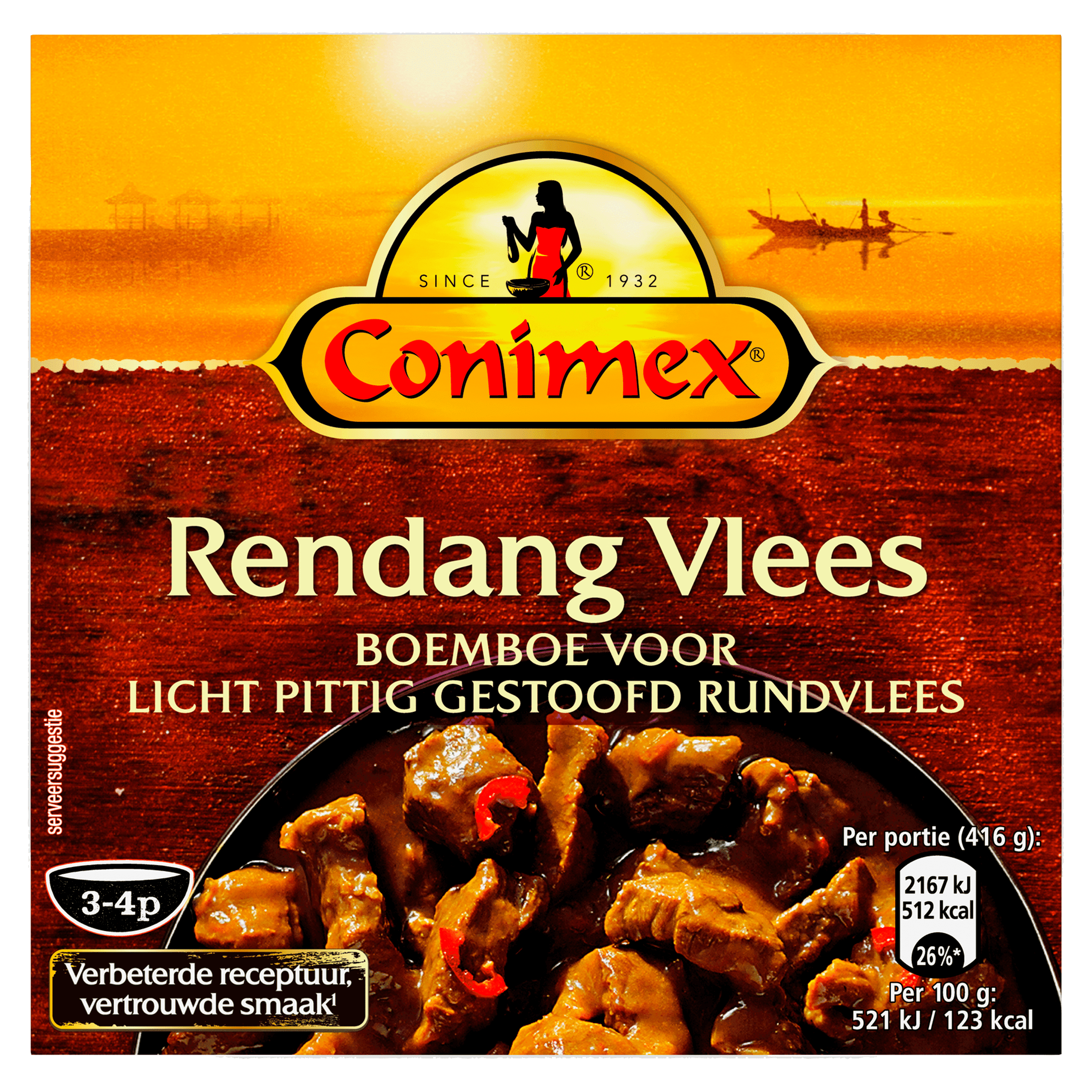 Conimex Boemboe rendang vlees