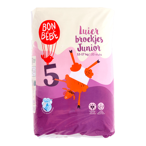 Bonbebe Luierbroekjes 5 junior 2-17 kg